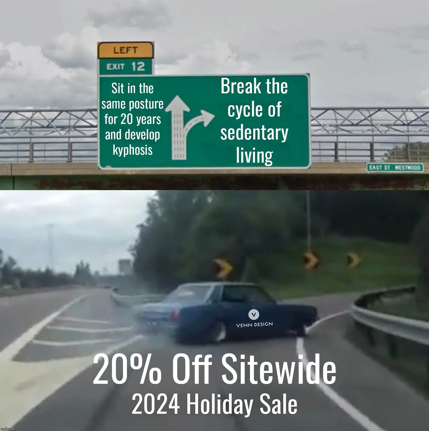 Hi Friends, we&rsquo;re officially kicking off our 2024 Holiday Sale titled &ldquo;Break The Cycle.&rdquo; Everything is 20% off from now through Nov 27, so get your orders in. We only run one sale a year and this is it, so if you were waiting for ou