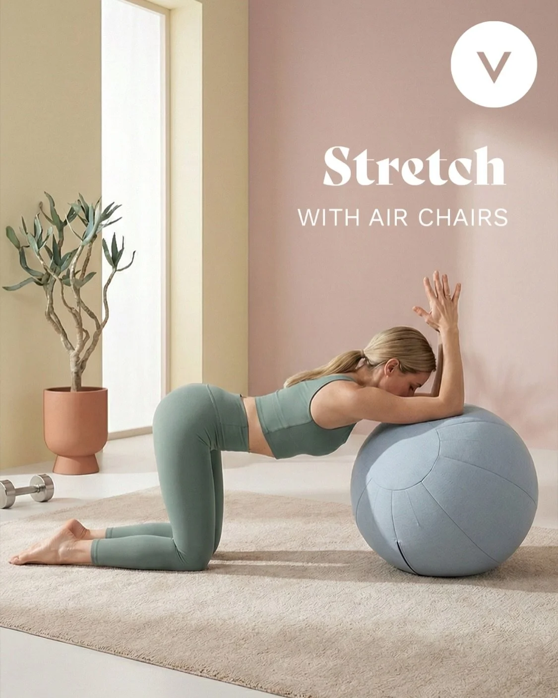 Sit. Stretch. Move.
With the Venn Air Chair, every posture becomes purposeful &mdash; a moment to open your hips, wake your core and reset the spine.
More than furniture: a small movement sanctuary in the heart of your home. 🤸&zwj;♂️🙂&zwj;&harr;️

