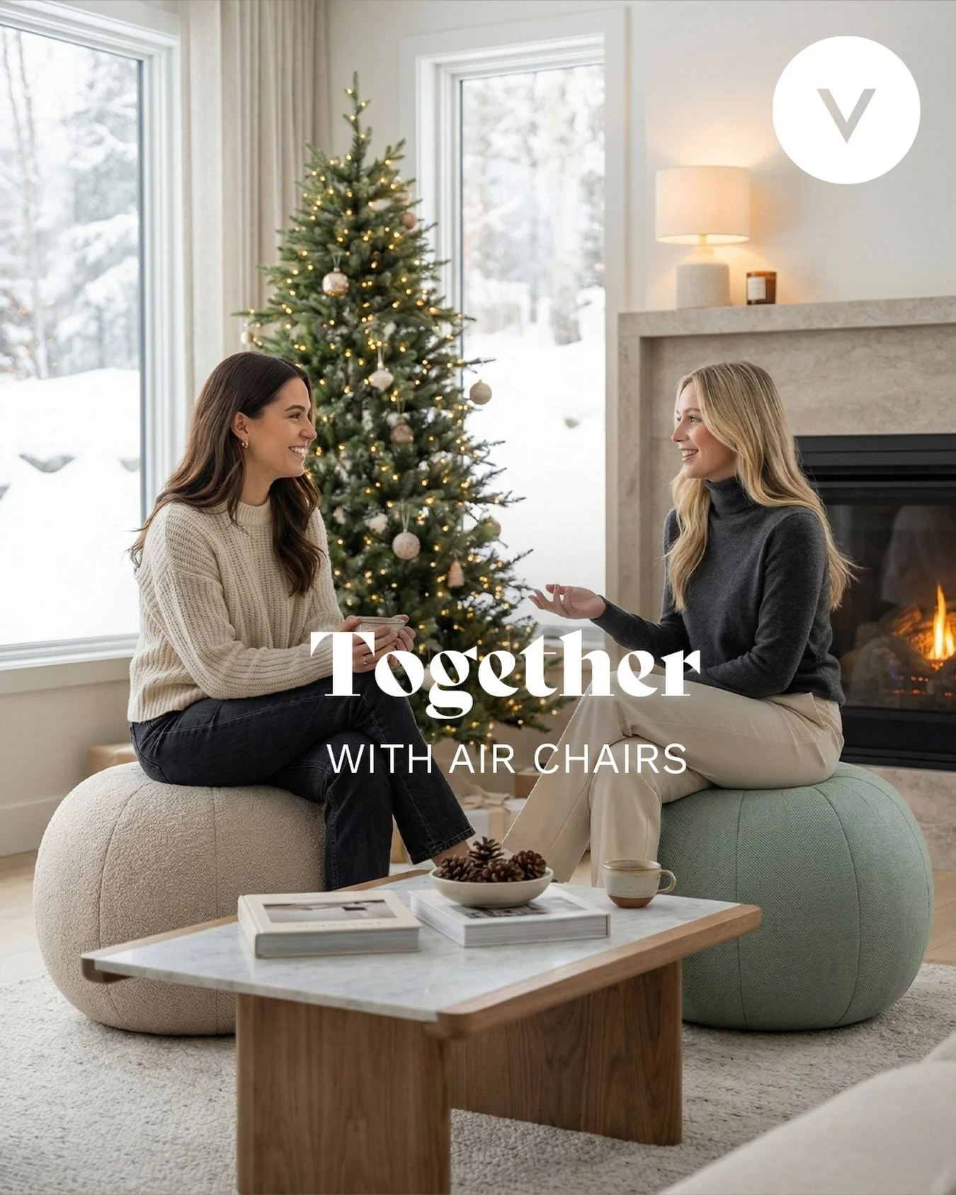 Some moments are guided by movement.
Others are defined by connection. ✨

A gentle sway, unhurried conversations,
and the quiet beauty of being together.

On the Air Chair, movement becomes almost invisible &mdash;
a soft rhythm that supports presenc