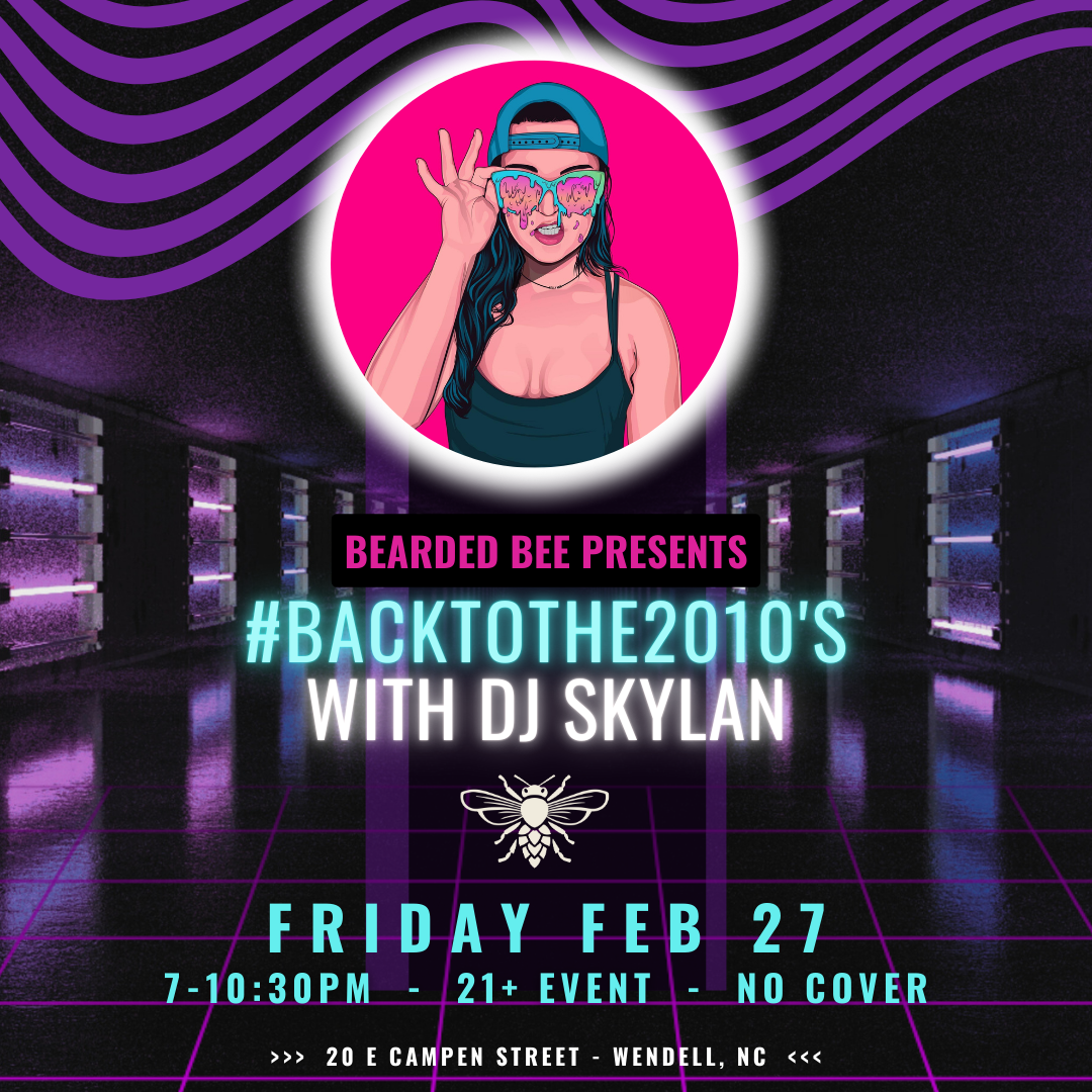 #BackToThe2010's DJ Night