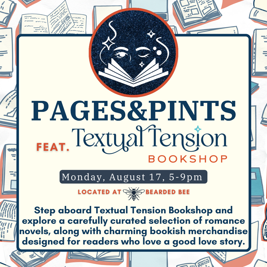 Pages &amp; Pints featuring Textual Tension Bookshop