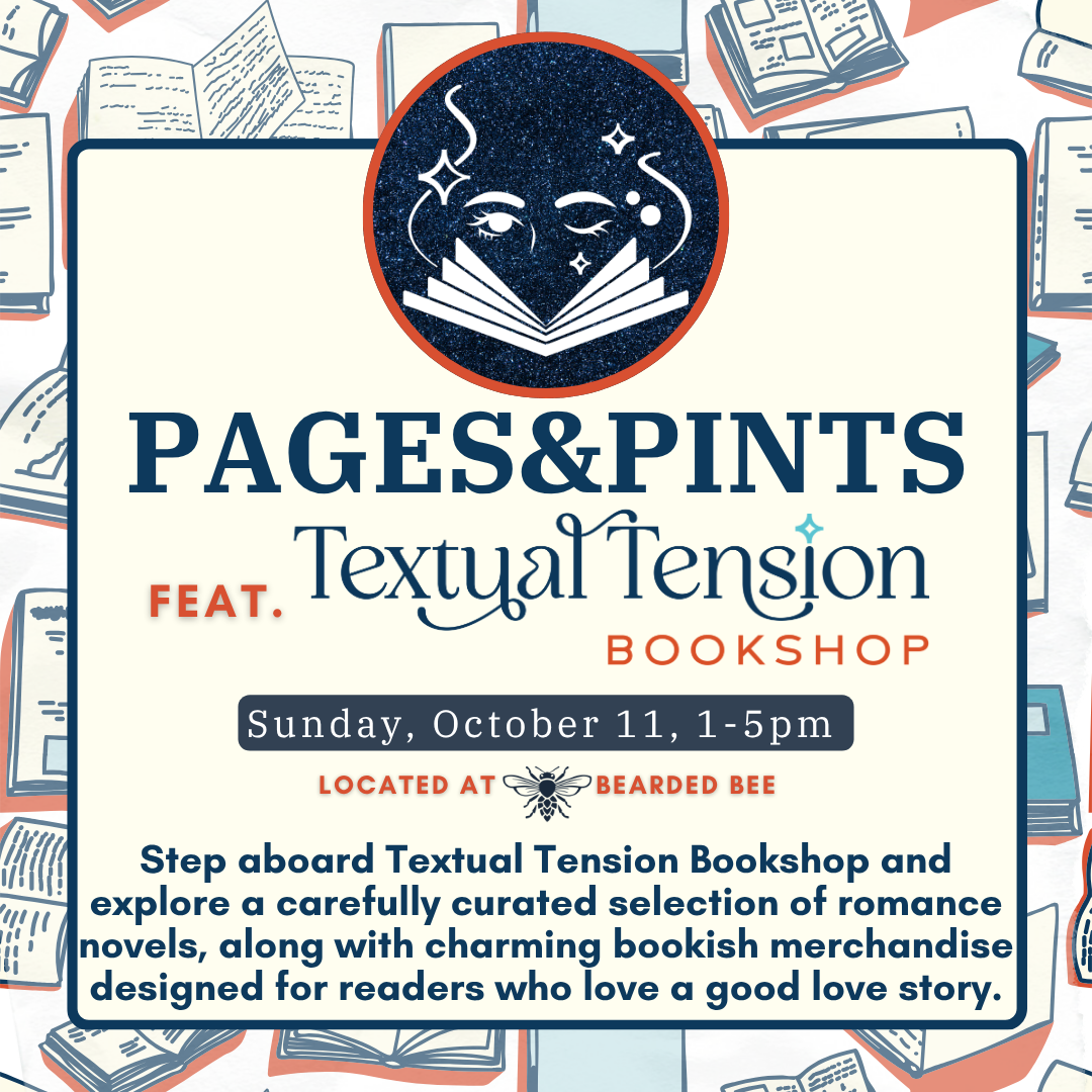 Pages &amp; Pints featuring Textual Tension Bookshop