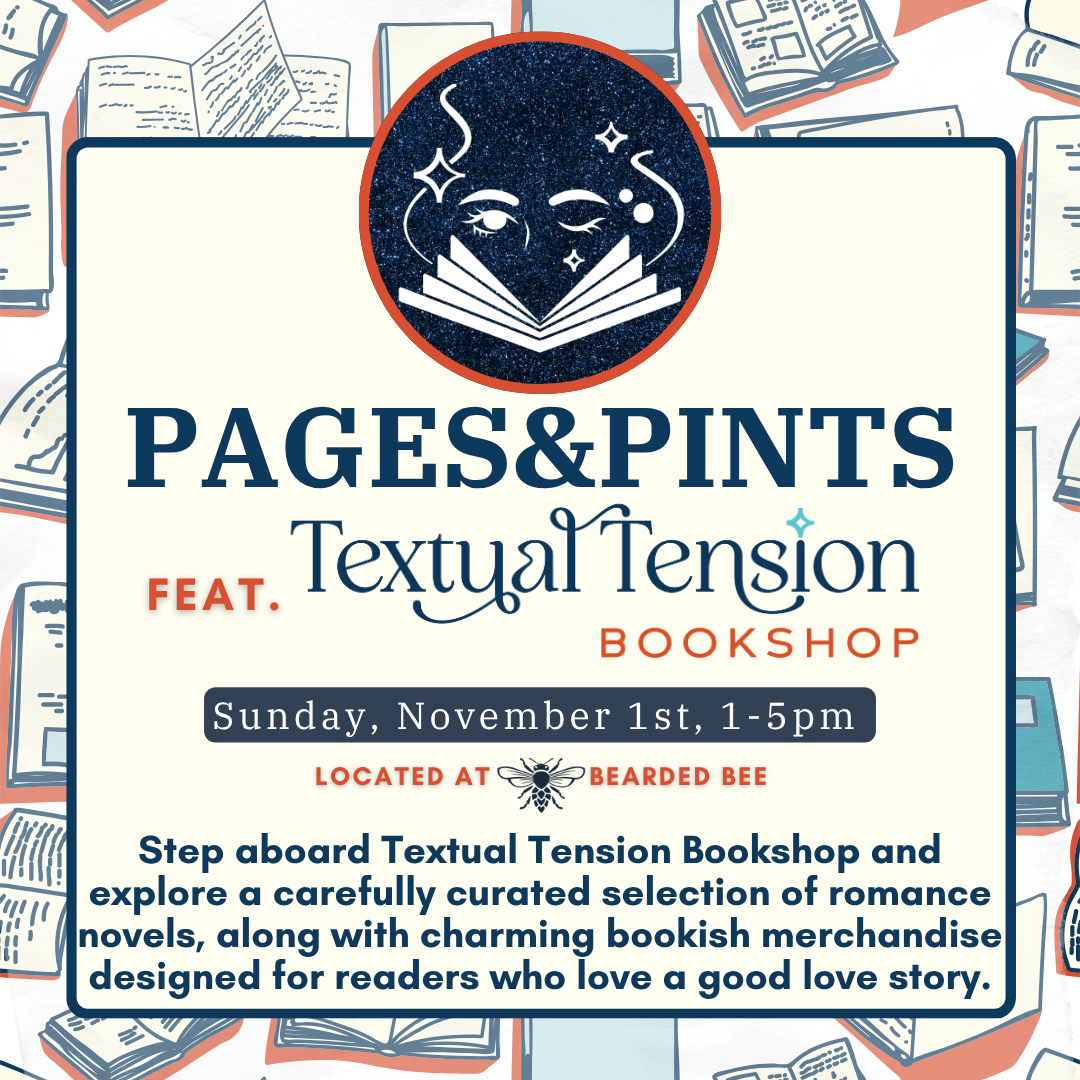 Pages &amp; Pints featuring Textual Tension Bookshop