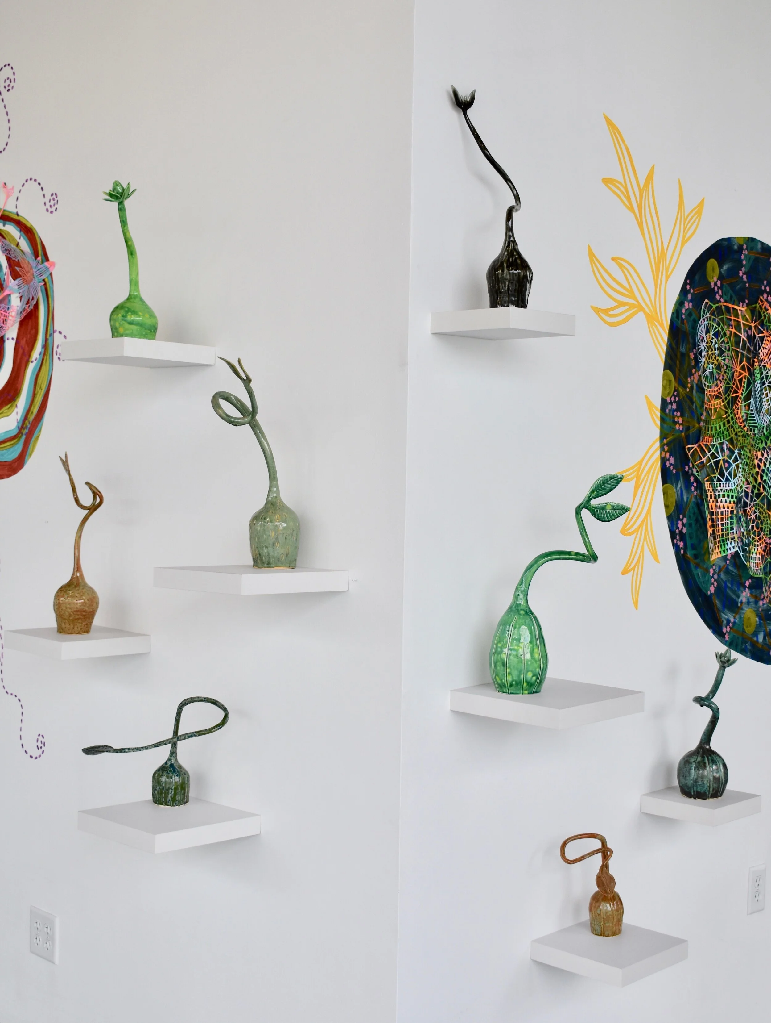 Be/Come, two person show with Kate Holcomb Hale, FPAC Assemblage Gallery, May-June 2019.