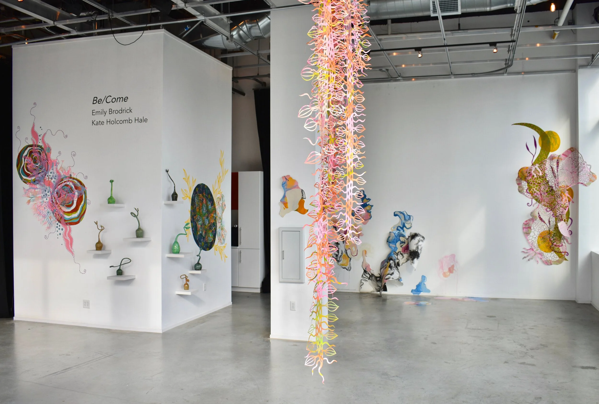 Be/Come, two person show with Kate Holcomb Hale, FPAC Assemblage Gallery, May-June 2019.