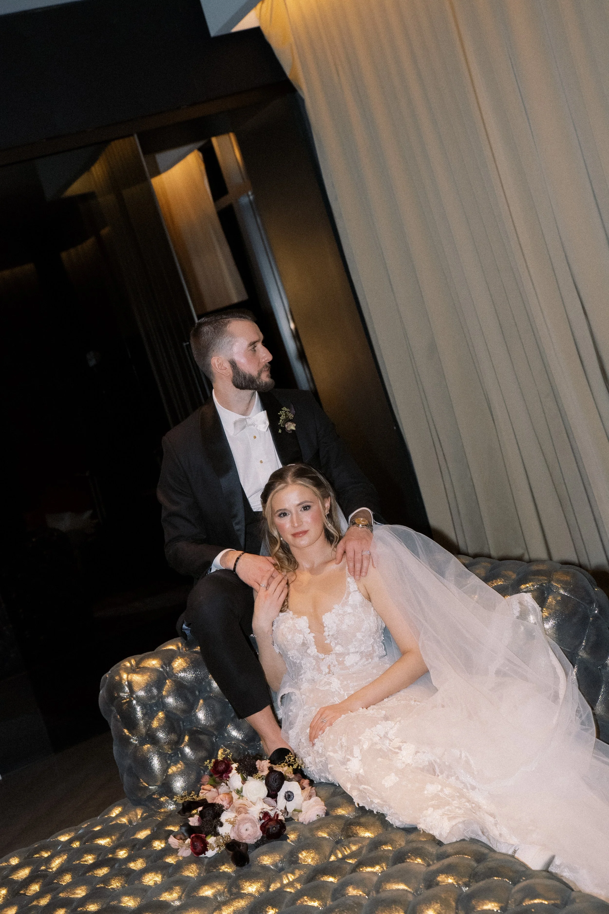 A Chic and Modern New Years Eve Wedding - Philadelphia Wedding Photographer