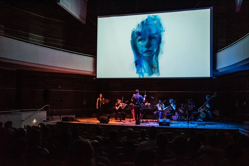 Performing Sarah Kirkland Snider “Penelope”, 2019 Photo Credit: Fistful of Tigers
