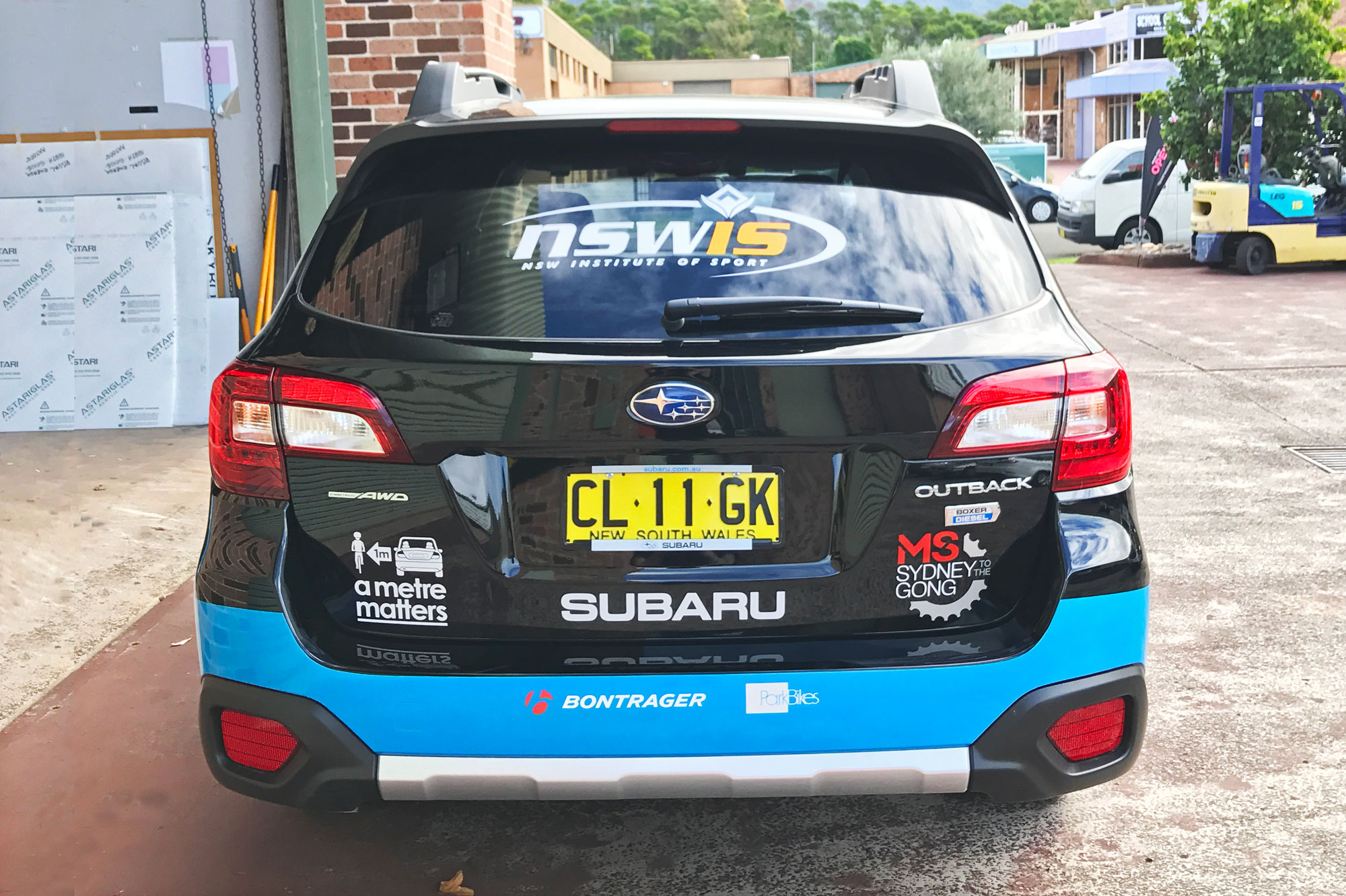NSW Institute of Sport - Car Stickers