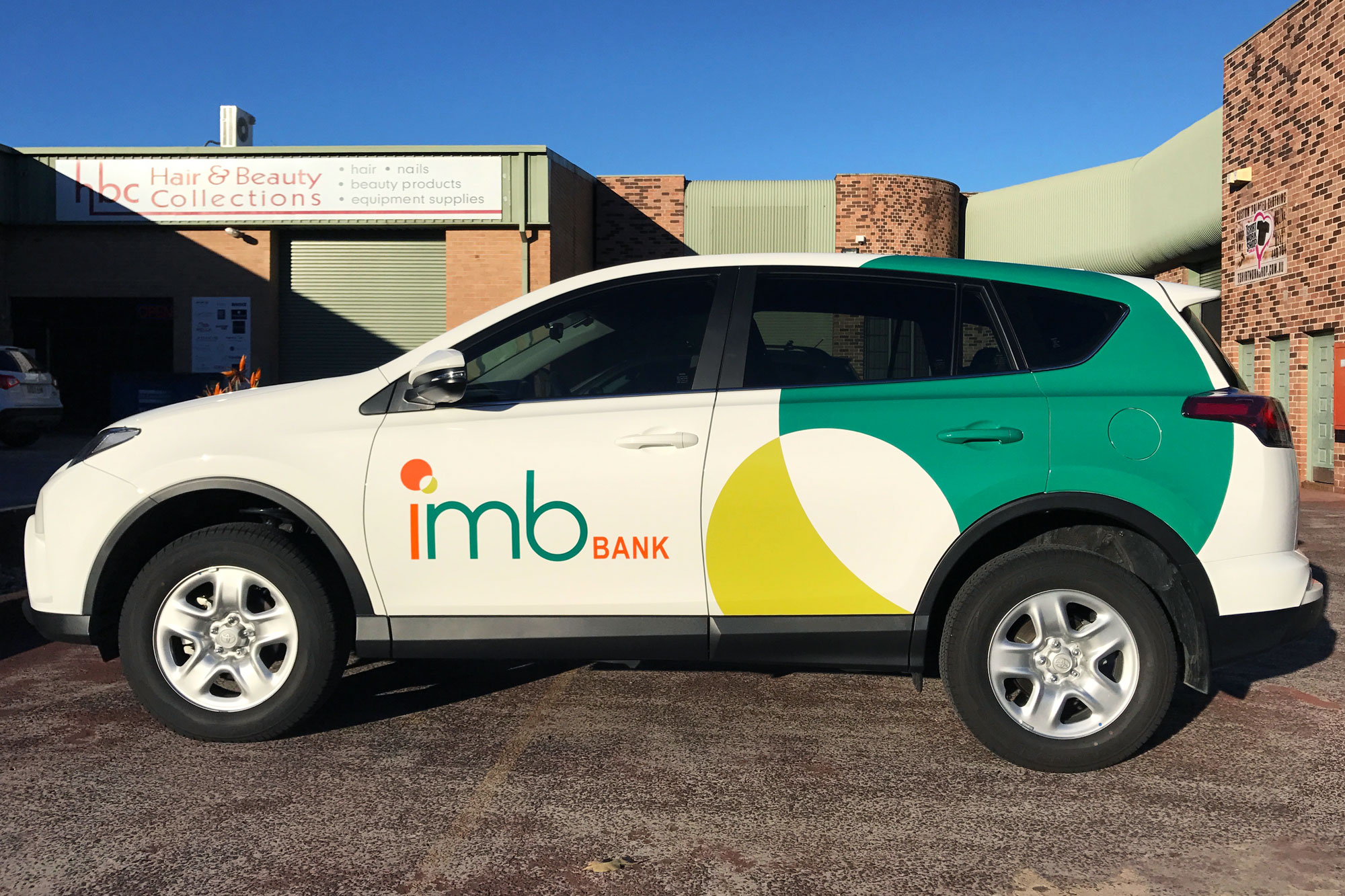 IMB Bank - Corporate Fleet Car Branding