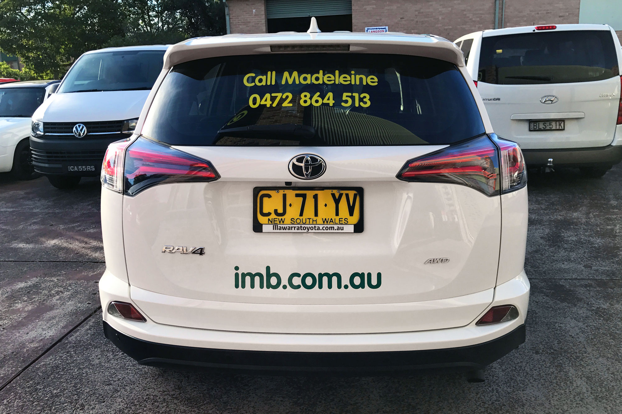 IMB Bank - Corporate Fleet Car Branding