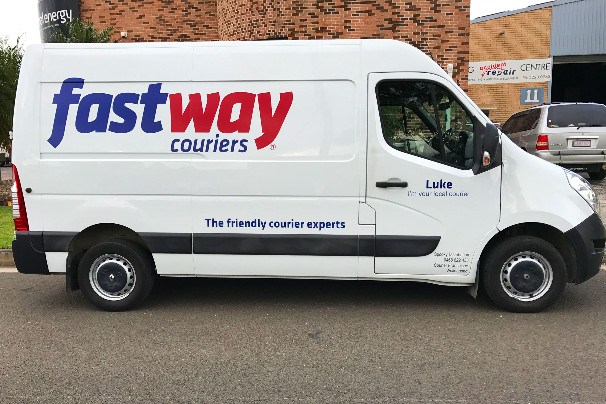 Fast Way - Transport Van Vinyl Logos