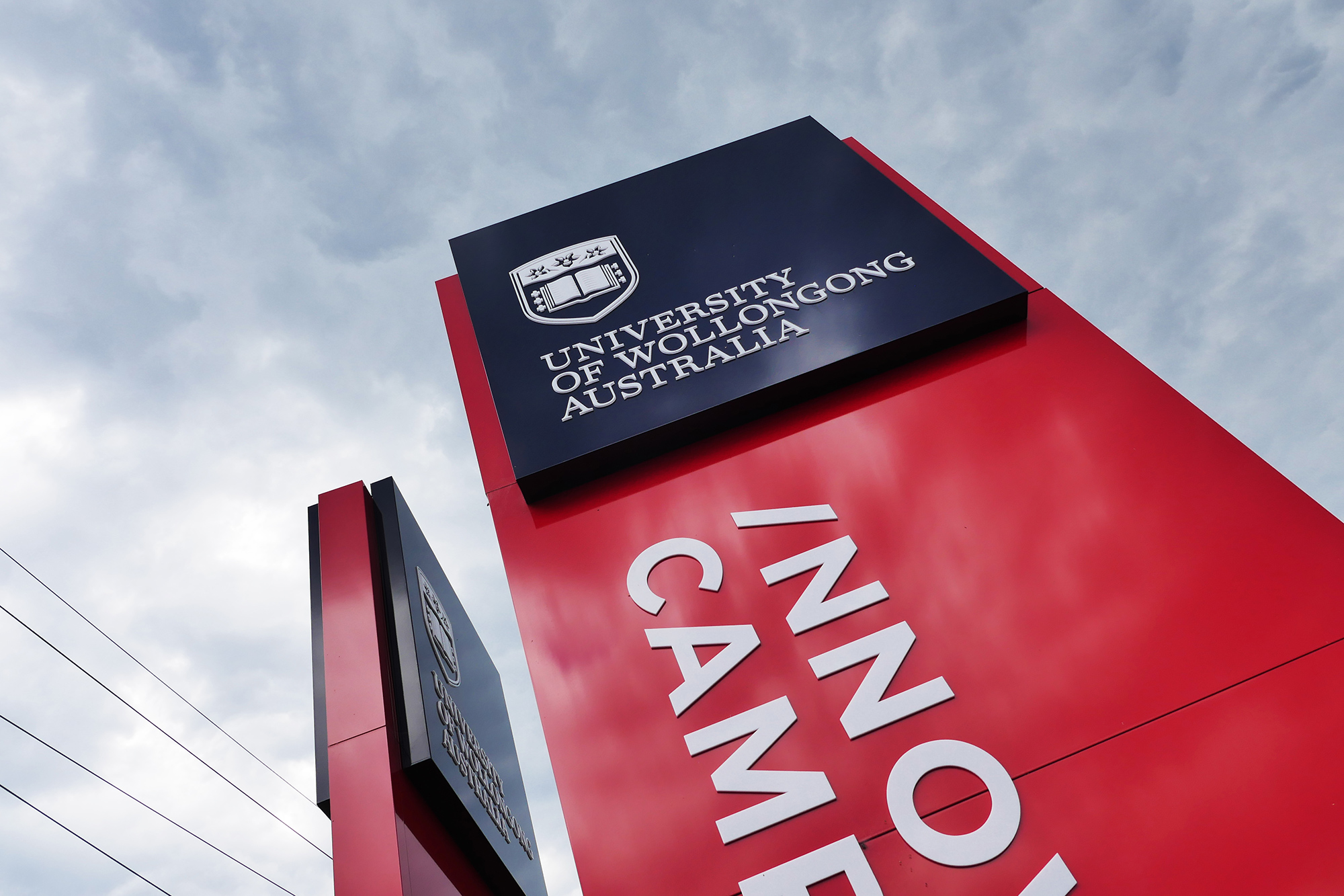 UOW Innovation Campus - Laser Cut Signage Lettering