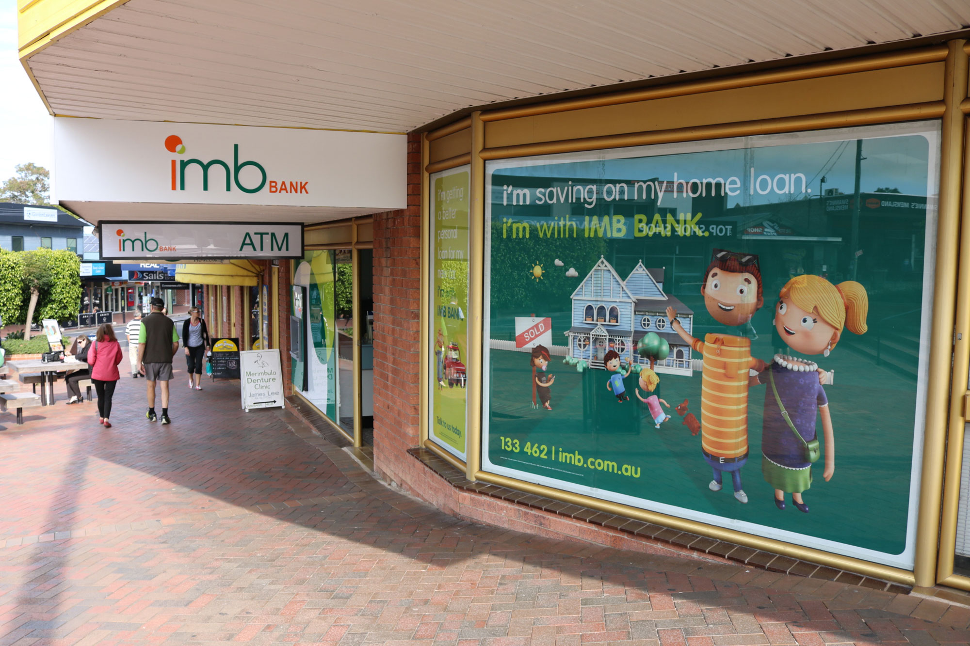 IMB Bank - Window Film Graphics