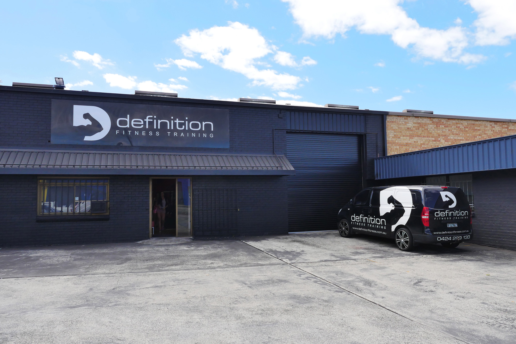 Definition Fitness - Business Signage