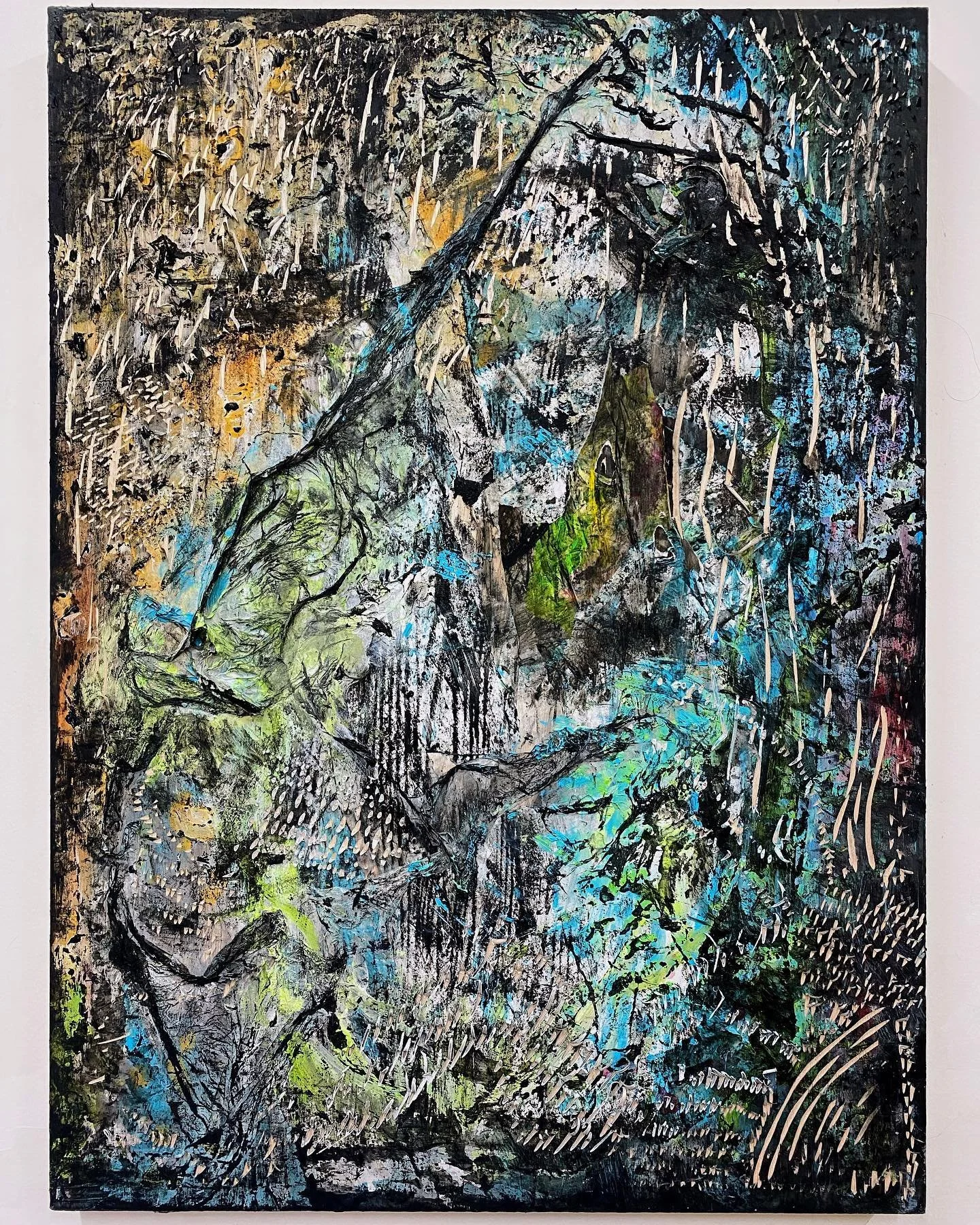 A recent work been sold 
#art #painting #abstractart