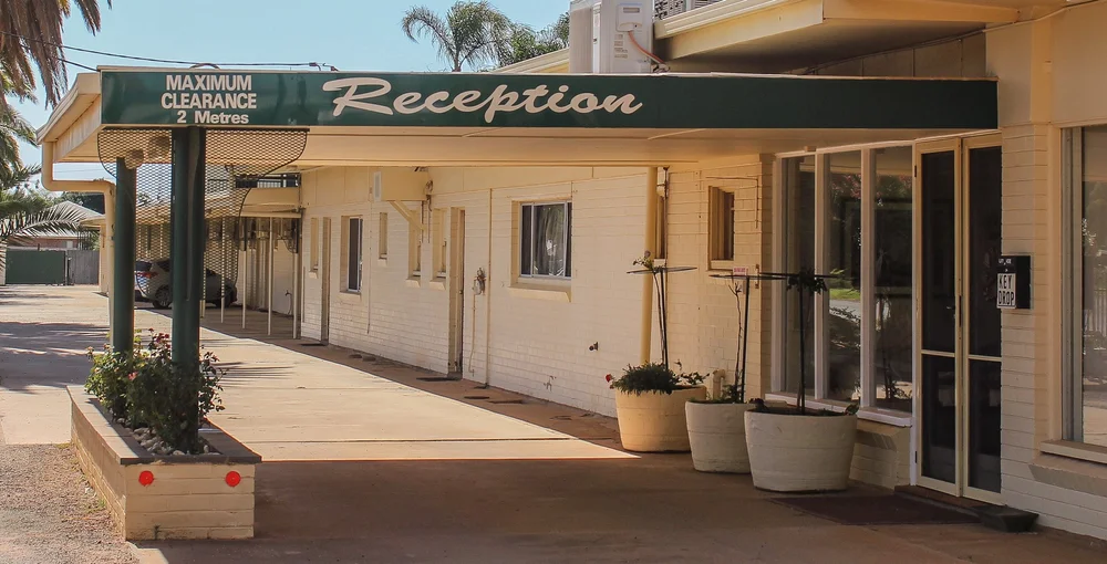 Reception area