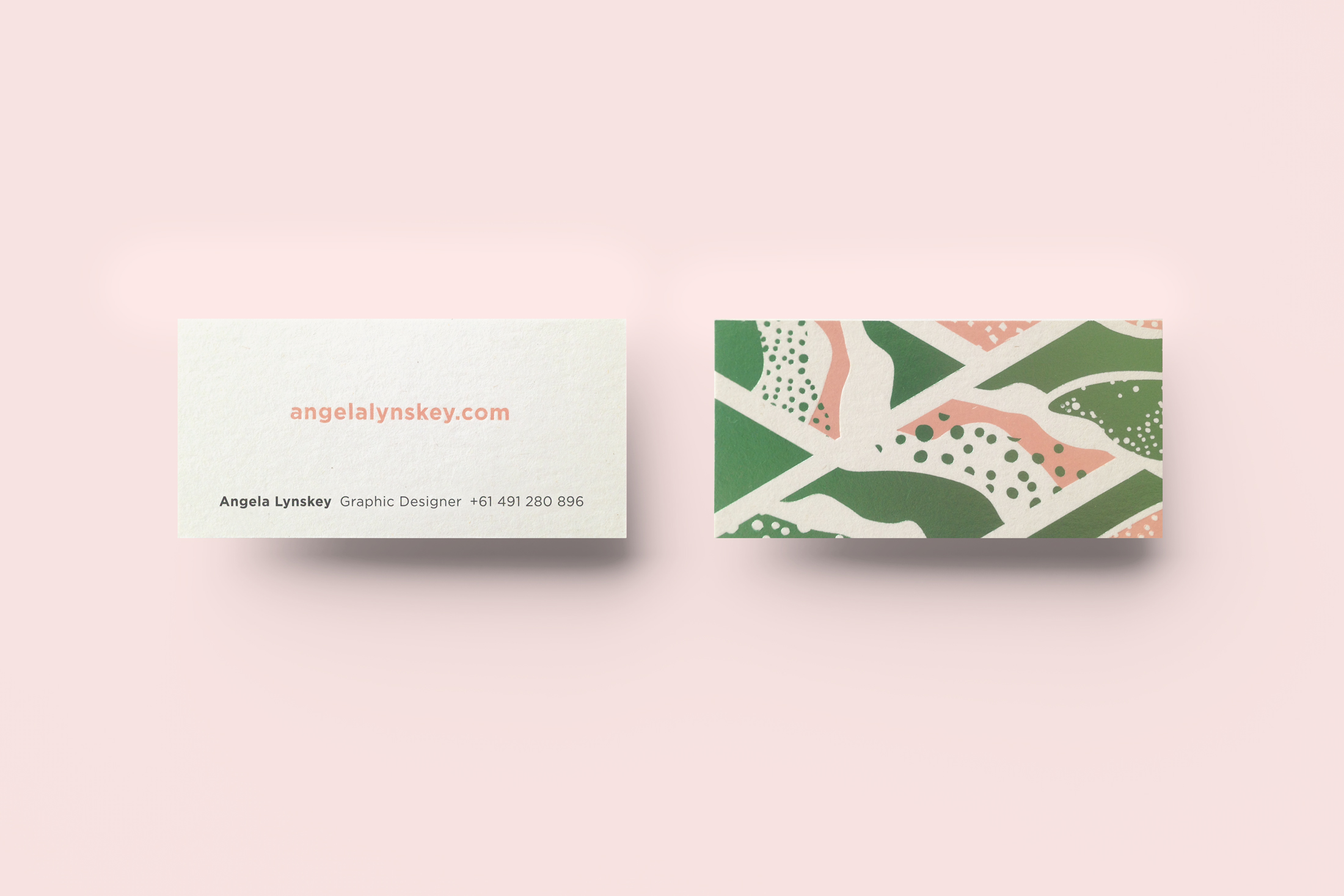 Self promotion: Personal business card. 