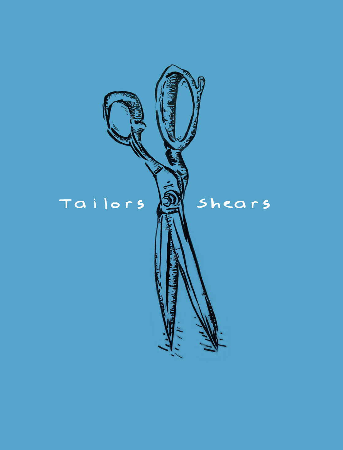  ‘Tailors shears’ part of ‘Household Object’ series. 