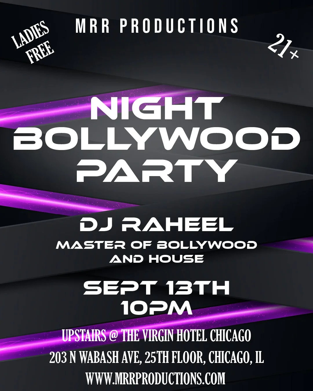It is official ladies and gentlemen! We are making our return and its going to be one for the books. Come dance the night away in the sky on September 13th! Can't wait to see everyone there! 

#bollywood #bollywoodparty #party #desinight #desiparty #