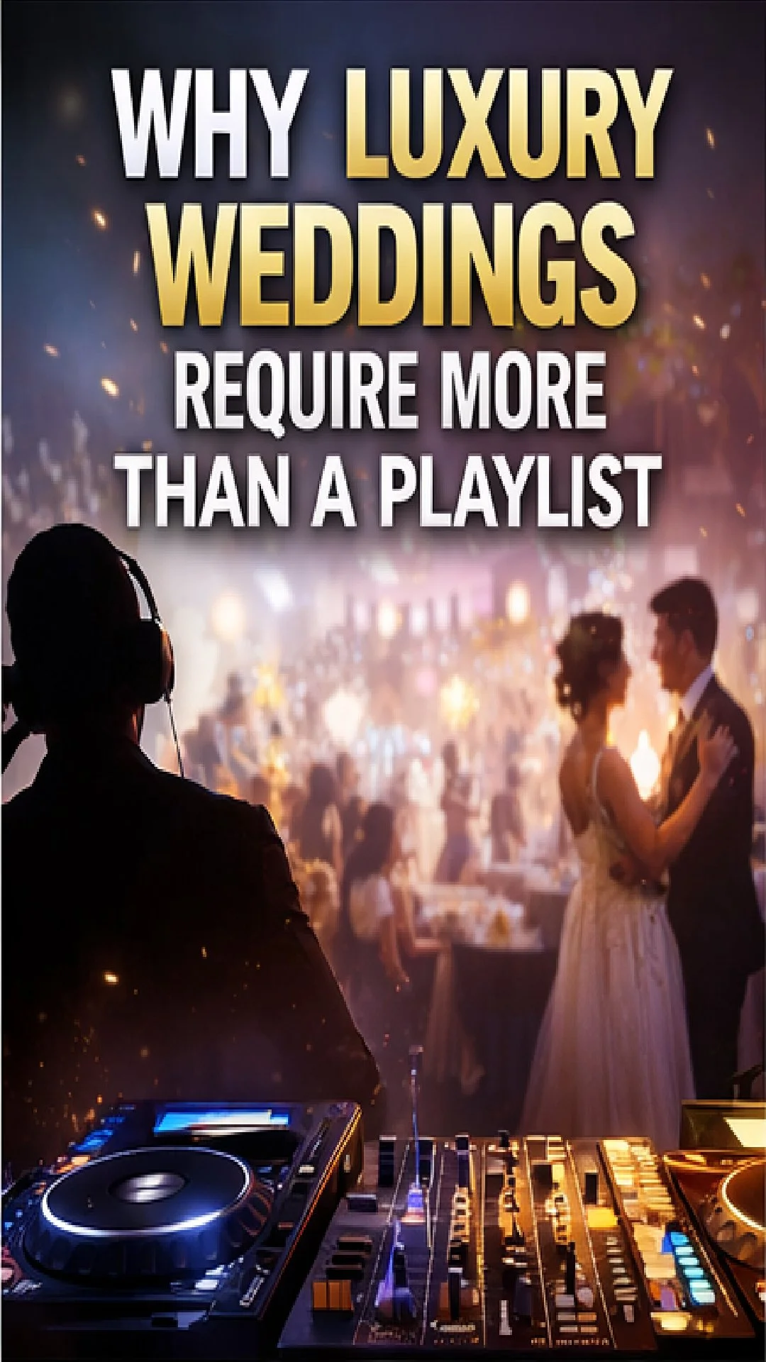 What Makes MRR Productions a Luxury Wedding DJ Experience (Not Just a DJ)