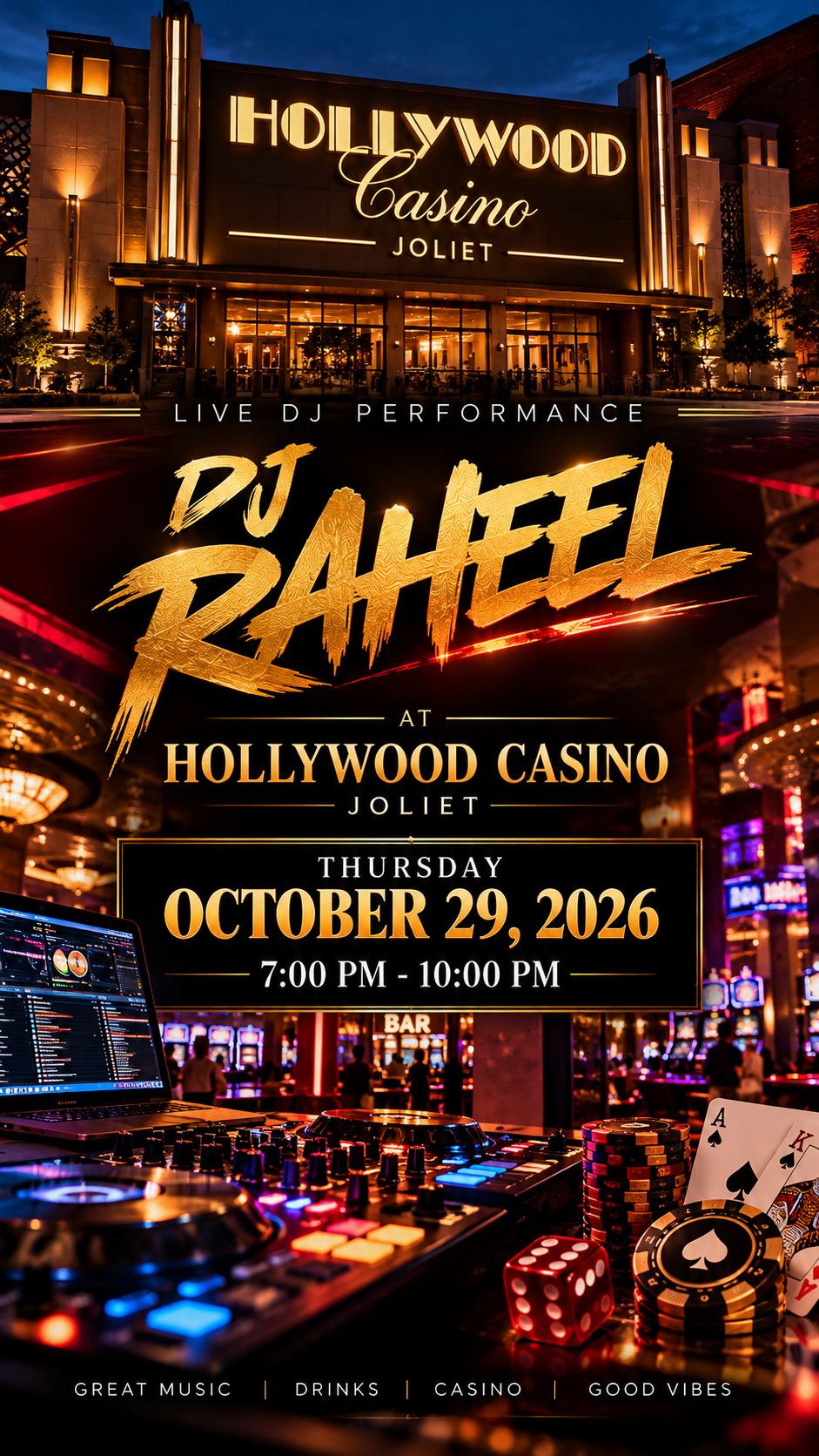 DJ Raheel Live at Hollywood Casino Joliet