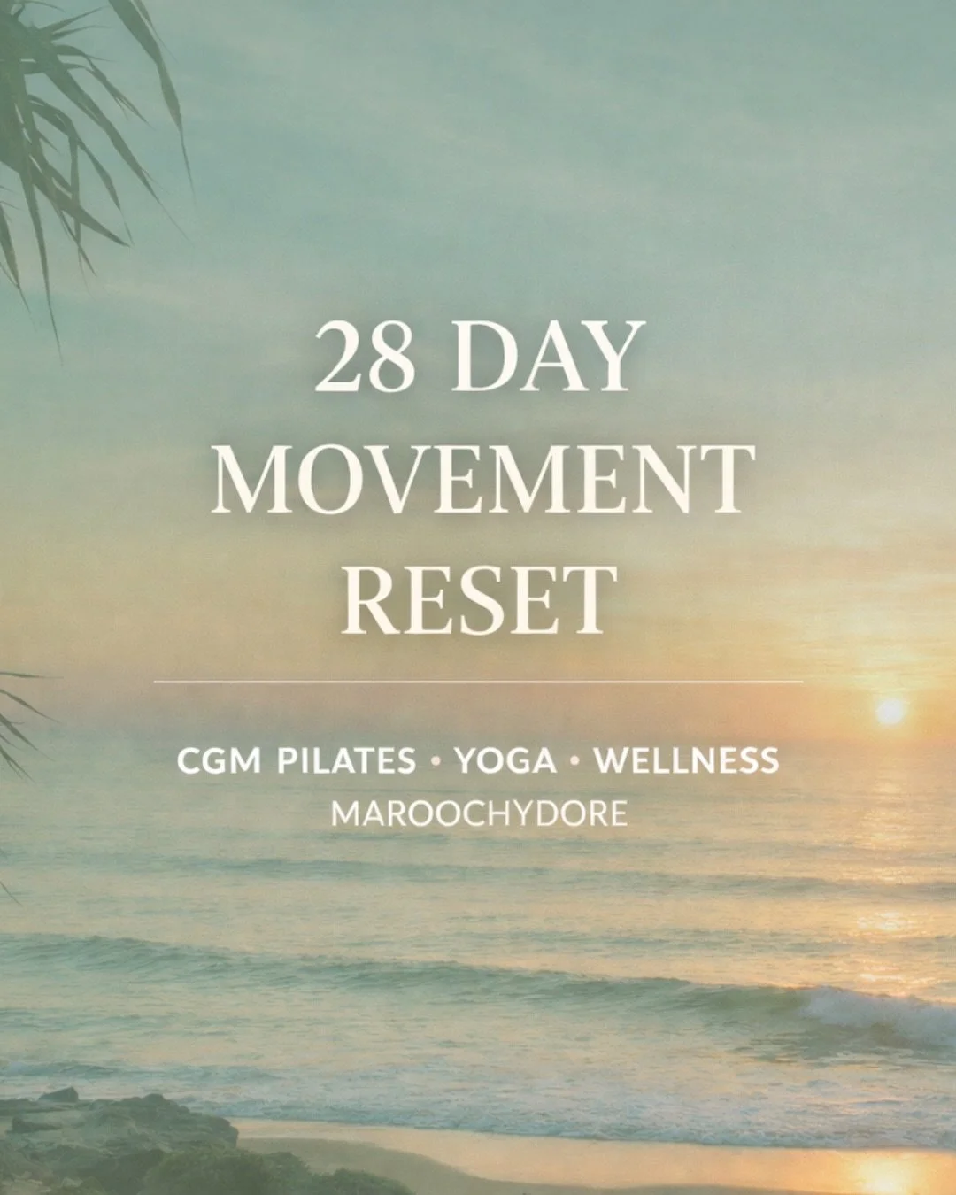 NEW TO CGM?
If you&rsquo;ve been meaning to start moving again, or wanting to try something different but life keeps getting in the way&hellip;
This is your reset.
The CGM 28 Day Movement Reset helps you rebuild strength, mobility and consistency in 