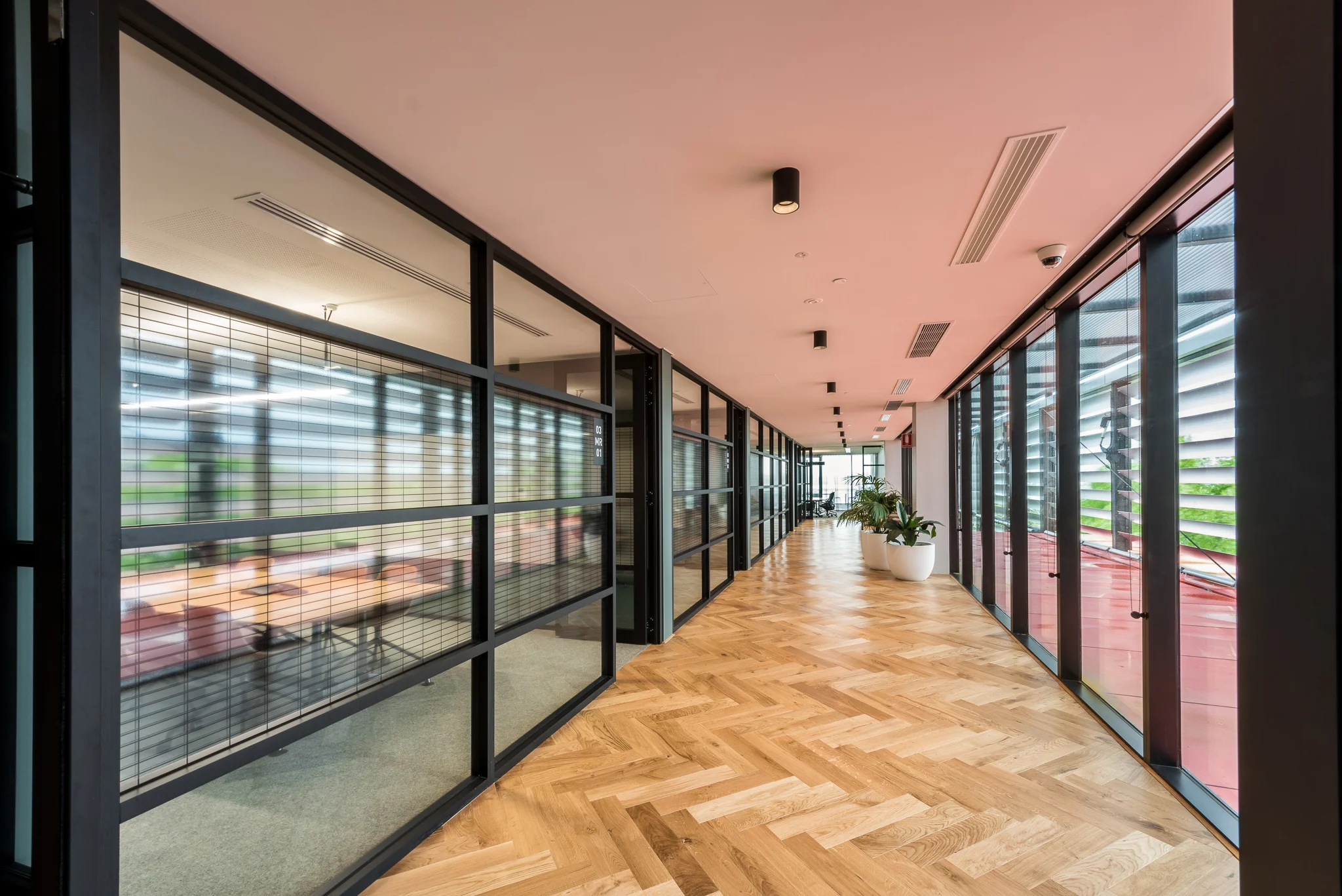 Woodpecker Flooring — Optus Headquarters