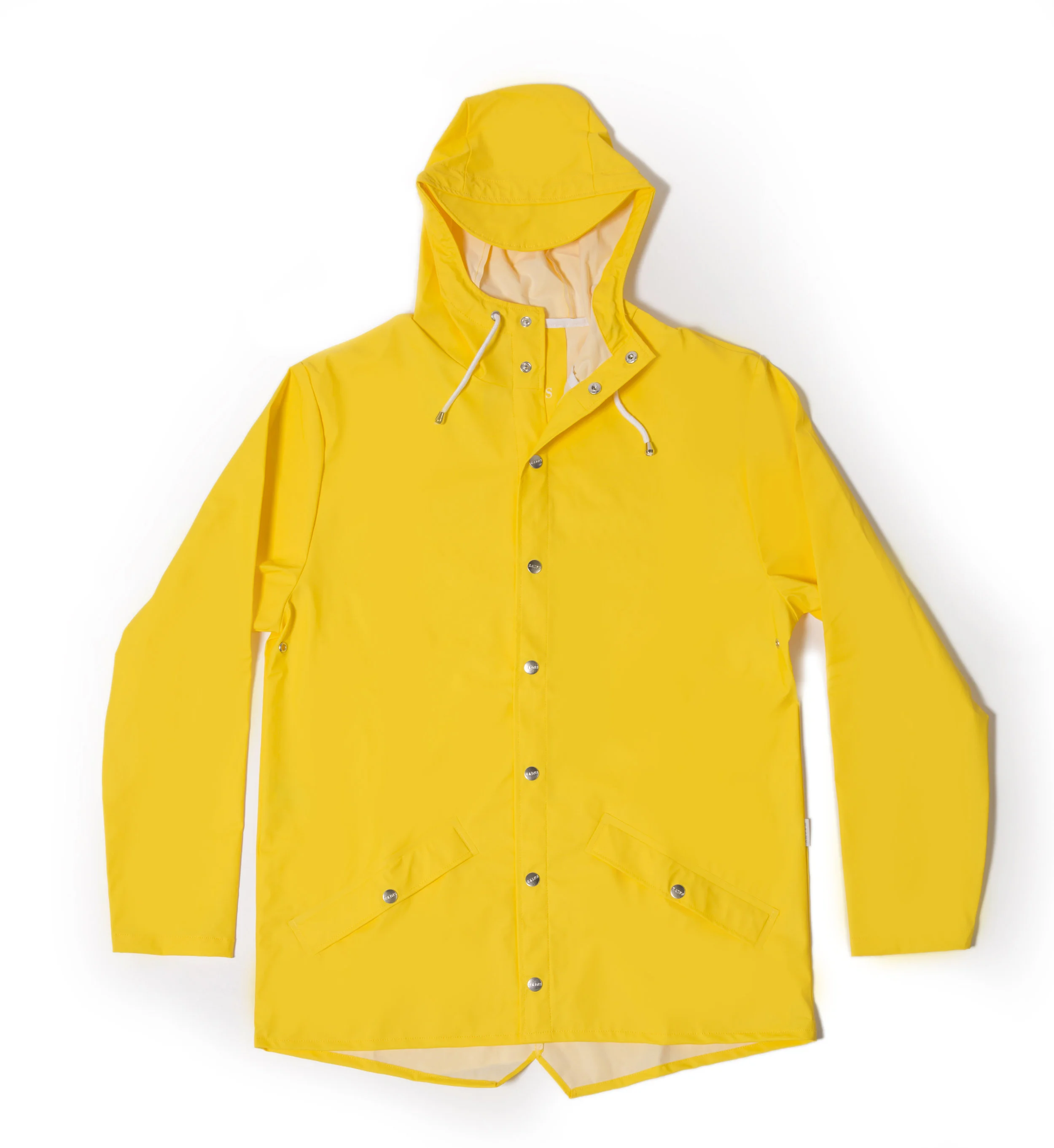 yellow waterproof mac