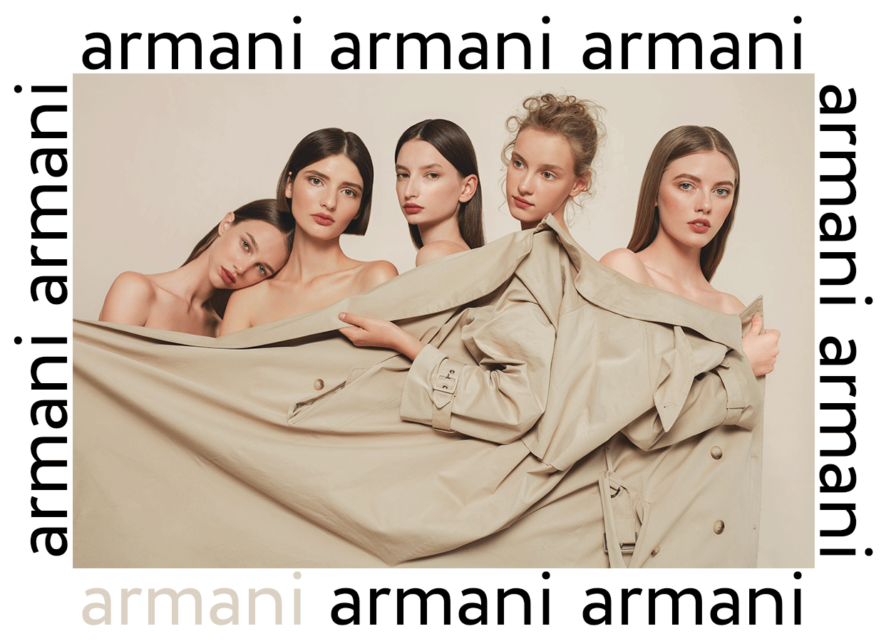  Династия: бьюти-съемка TWIN PICS и Giorgio Armani Beauty 