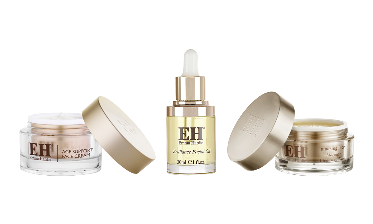 AMAZING FACE AGE SUPPORT TREATMENT CREAM , BRILLIANCE FACIAL OIL , AMAZING FACE MORINGA CLEANSING BALM , ВСЕ – EMMA HARDIE.