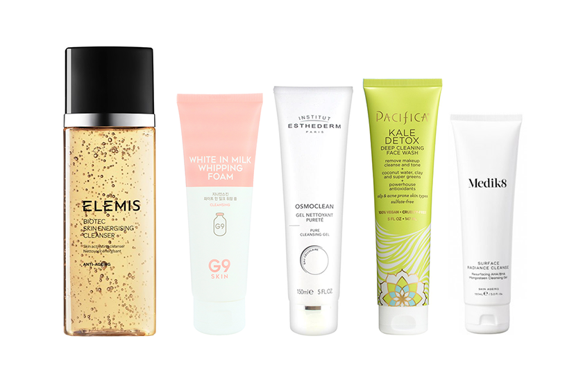 ELEMIS BIOTEC SKIN ENERGIZING CLEANSER – ОЧИЩАЮЩИЙ ГЕЛЬ С МОЛОЧНОЙ, ЯНТАРНОЙ И ФЕРУЛОВОЙ КИСЛОТОЙ. НЕ СУШИТ, МЯГКО ОТШЕЛУШИВАЕТ, ОКАЗЫВАЕТ АНТИОКСИДАНТНОЕ ДЕЙСТВИЕ И УЛУЧШАЕТ ОБМЕННЫЕ ПРОЦЕССЫ В КЛЕТКАХ. ELEMIS.COM.UA, $68 . ВЗБИТАЯ ПЕНА ДЛЯ УМЫВАНИЯ G9 SKIN ПОДХОДИТ ДЛЯ ЧУВСТВИТЕЛЬНОЙ КОЖИ И СКЛОННОЙ К КУПЕРОЗУ, ПОТОМУ ЧТО ОЧИЩАЕТ ОЧЕНЬ ДЕЛИКАТНО И НЕ РАЗДРАЖАЕТ – IHERB.COM, $12,75 (-5% С КОДОМ PVC837) . ГЕЛЬ ДЛЯ УМЫВАНИЯ INSTITUT ESTHEDERM OSMOCLEAN ПЛОТНЫЙ И ЭКОНОМИЧНЫЙ: ПАВЫ В СОСТАВЫЕ (ЛАУРЕТСУЛЬФАТ НАТРИЯ И КОКАМИДОПРОПИЛБЕТАИН) УРАВНОВЕШИВАЕТ ЭКСТРАКТ ВОДОРОСЛЕЙ И «КЛЕТОЧНАЯ ВОДА», ESTHEDERM.IN.UA, 28,60 ЕВРО . ГЕЛЬ ДЛЯ УМЫВАНИЯ С ГЛИНОЙ И КЕЙЛОМ PACIFICA KALE DETOX – ПРИЯТНЫЙ ОСВЕЖАЮЩИЙ ГЕЛЬ С ГОРЬКОВАТЫМ ТРАВЯНЫМ АРОМАТОВ И ДЕЛИКАТНЫМ ДЕЙСТВИЕМ. ОЧИЩАЕТ ОТЛИЧНО, НО НЕ СТЯГИВАЕТ, НЕДОРОГО СТОИТ. IHERB.COM, $10 (-5% С КОДОМ PVC837 ). ОТШЕЛУШИВАЮЩИЙ ГЕЛЬ ДЛЯ ОЧИЩЕНИЯ ЖИРНОЙ И ПРОБЛЕМНОЙ КОЖИ MEDIK8 PORECLEANSE GEL СОДЕРЖИТ МОЛОЧНУЮ, МИНДАЛЬНУЮ И САЛИЦИЛОВУЮ КИСЛОТЫ. ПОСЛЕ УМЫВАНИЯ ОСТАВЛЯЕТ КОЖУ СУПЕР-ГЛАДКОЙ, «ГАСИТ» ВОСПАЛЕНИЯ И ГЛУБОКО ОЧИЩАЕТ ПОРЫ.