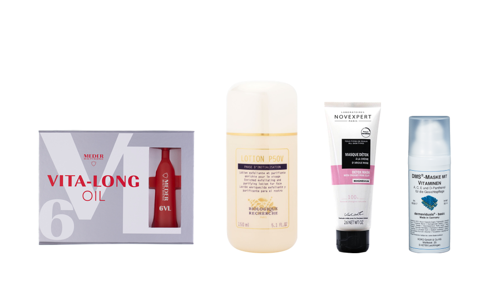 МАСЛО VITA LONG, MEDER BEAUTY SCIENCE – ОДИН ИЗ ЛУЧШИХ ПРОДУКТОВ 2018 ГОДА ПО ВЕРСИИ BEAUTY ADVISOR, SKINLIST.PRO, 4825 ГРН , ЛОСЬОН BIOLOGIQUE RECHERCHE P50 – ОДИН ИЗ САМЫХ УДАЧНЫХ КИСЛОТНЫХ ПРОДУКТОВ НА БЬЮТИ-РЫНКЕ, ОЧИЩАЮЩАЯ МАСКА С РОЗОВОЙ ГЛИНОЙ NOVEXPERT – МЯГКАЯ И ЭФФЕКТИВНАЯ, SKINLIST.PRO, 544 ГРН , ВИТАМИННАЯ МАСКА DERMAVIDUALS – SKINLIST.PRO, ЦЕНА ПО ЗАПРОСУ