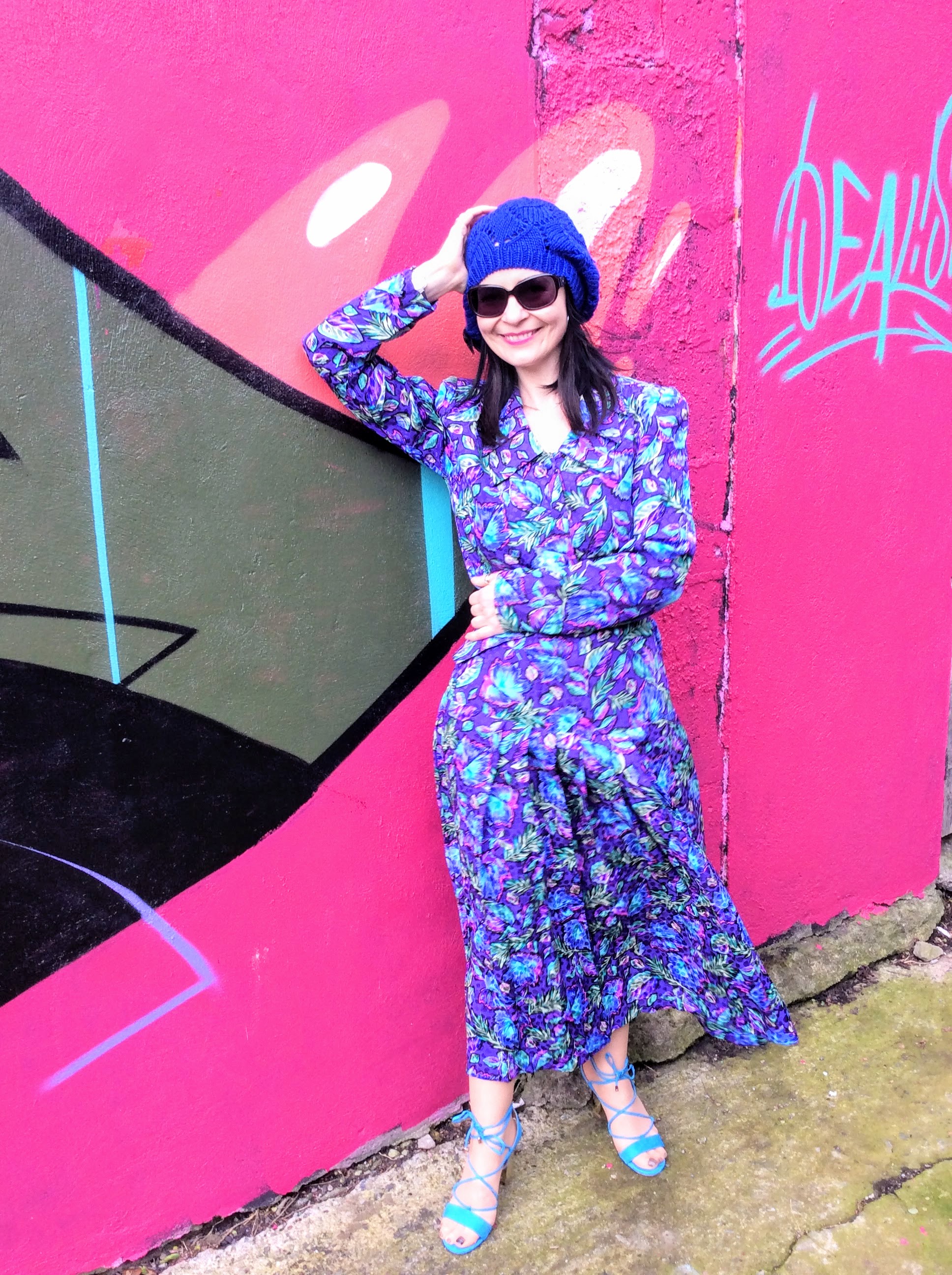 These Blue tie up sandals are from Penneys/Primark and were just €7 in their winter reductions........Love these.