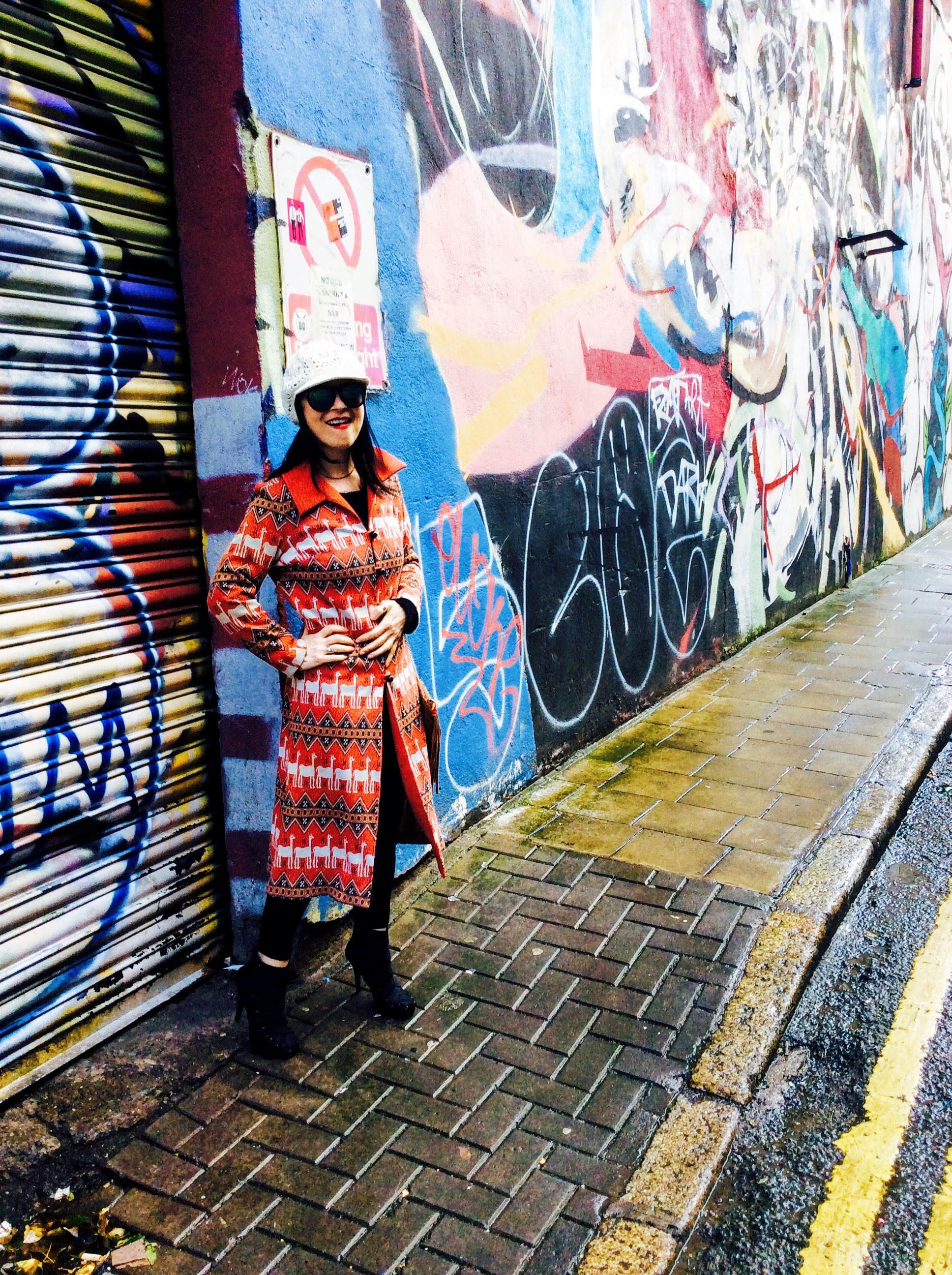 The Crochet "Baker Boy" style hat is from my local Oxfam and cost €4..........Whats not to love........