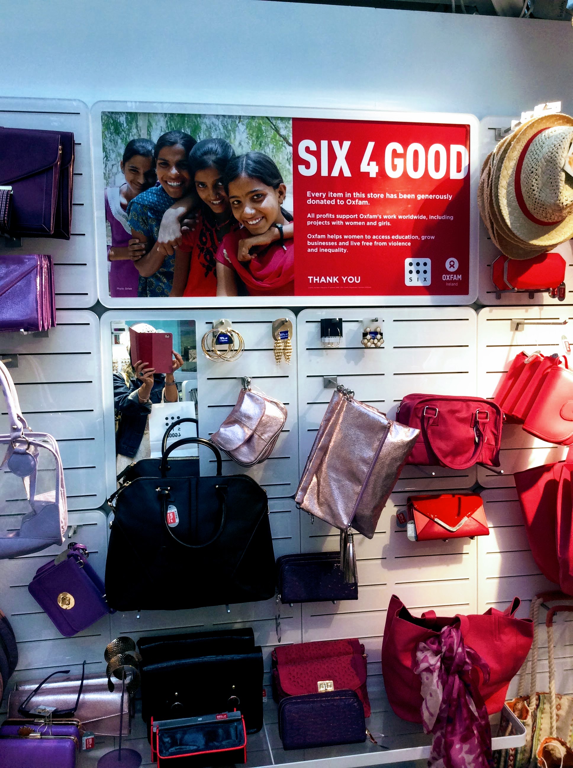 Eye-candy colour catches the light in a delightful display at SIX4GOOD.