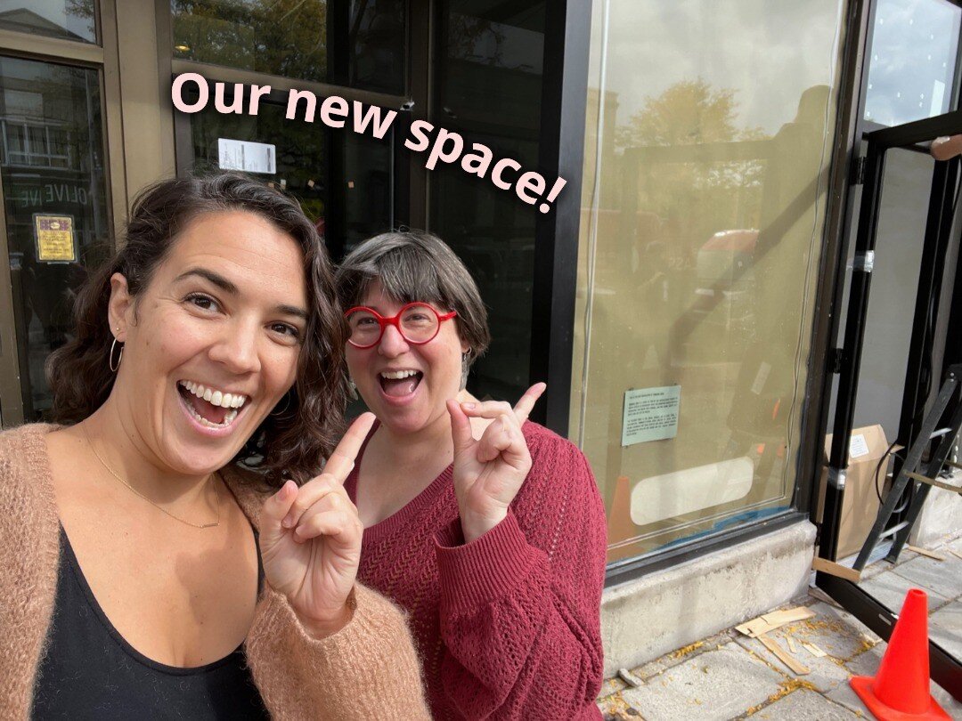 We&rsquo;re one step closer to opening our new space! Lots of work has been going on behind the scenes to secure permits, contractors, plans, etc! Pictured here: Michelle and Alisa excited after signing the lease to our new space.

Over the next mont
