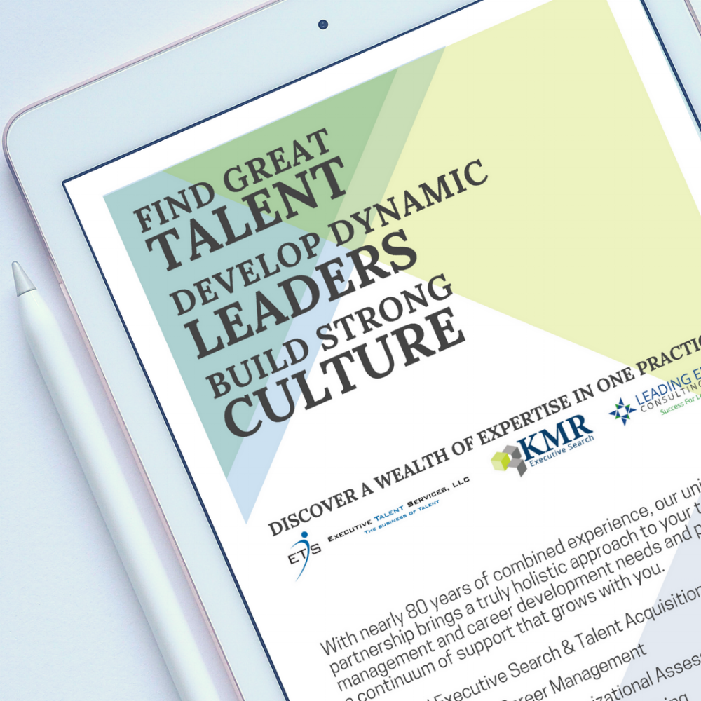 Executive Talent Services Leading Edge Consulting KMR Search Brochure Front.png