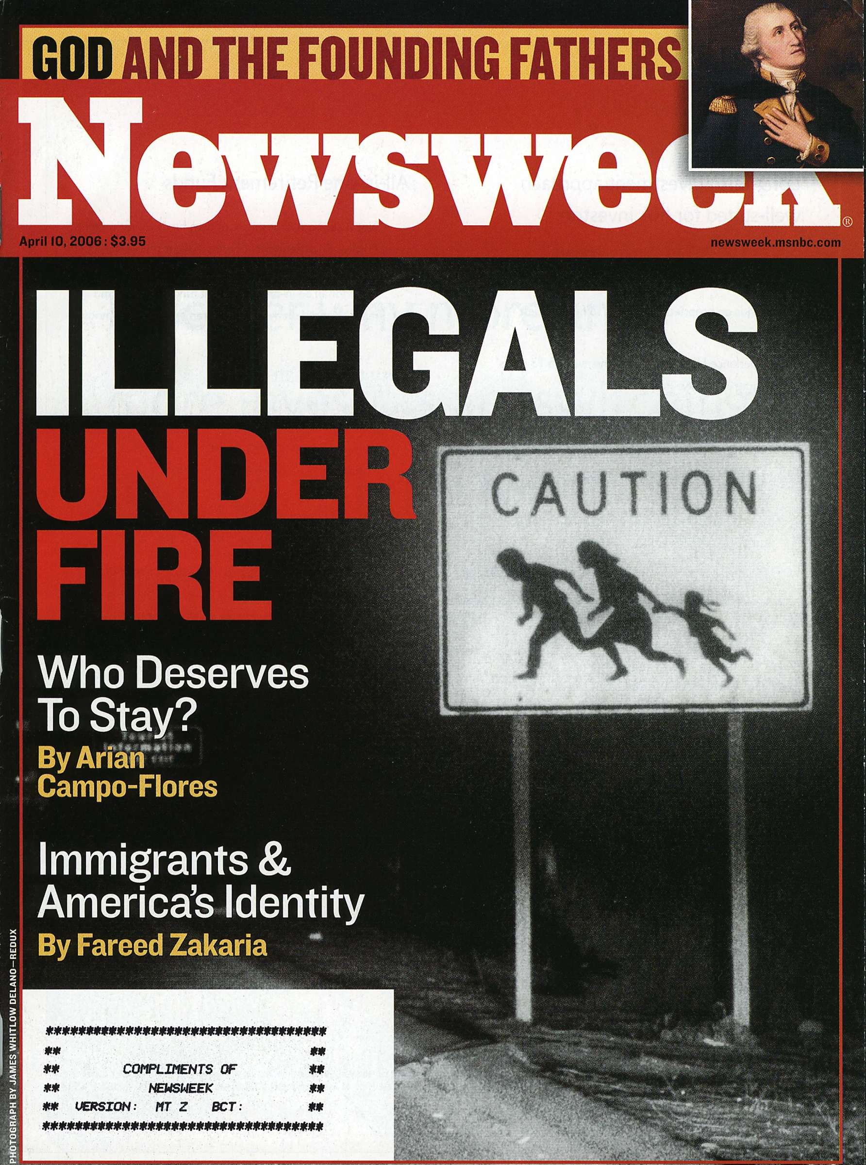 Newsweek cover story / April 2006