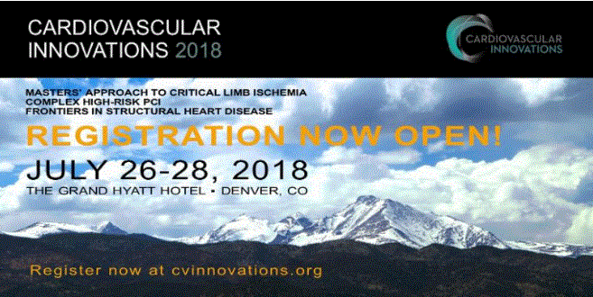 Cardiovascular Innovations (CVI) 2018