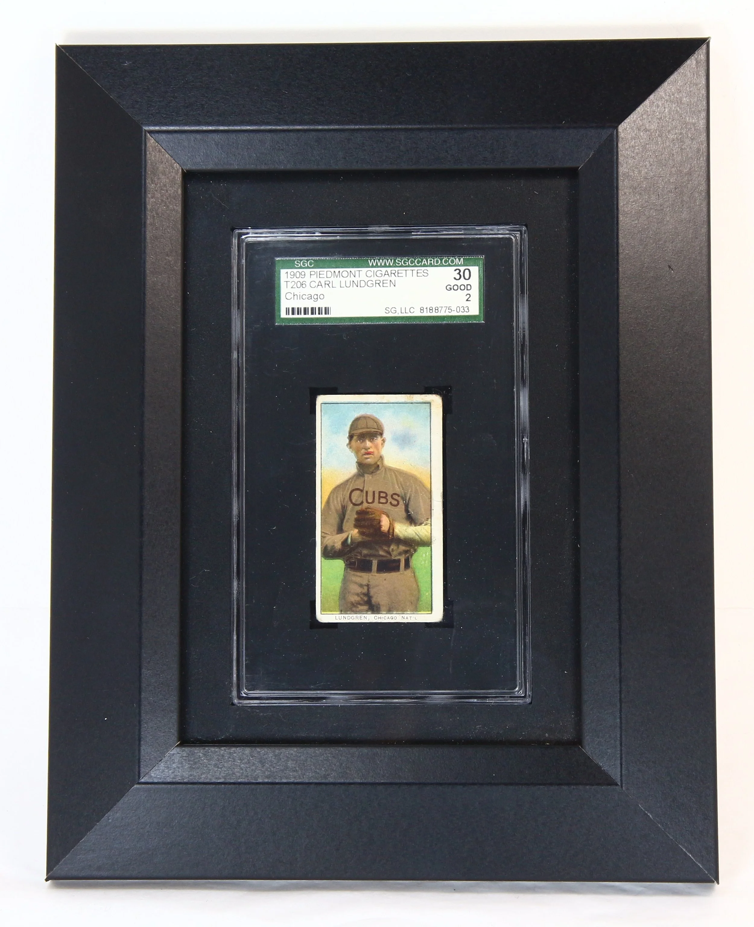 T206 Carl Lundgren (Cubs) Piedmont 150 SGC 30 Good