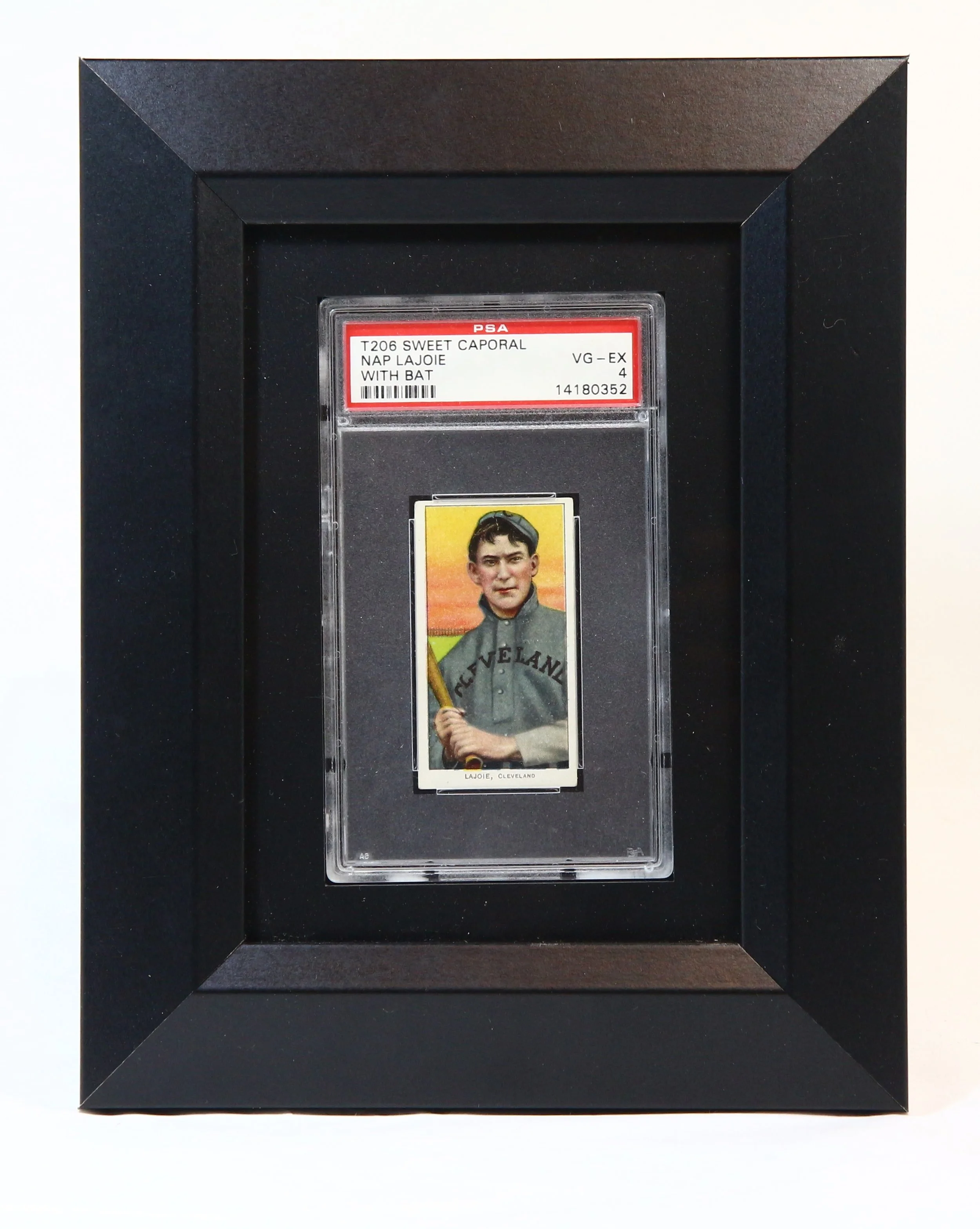 T206 Nap Lajoie (Batting) Sweet Caporal PSA 4 VG-EX