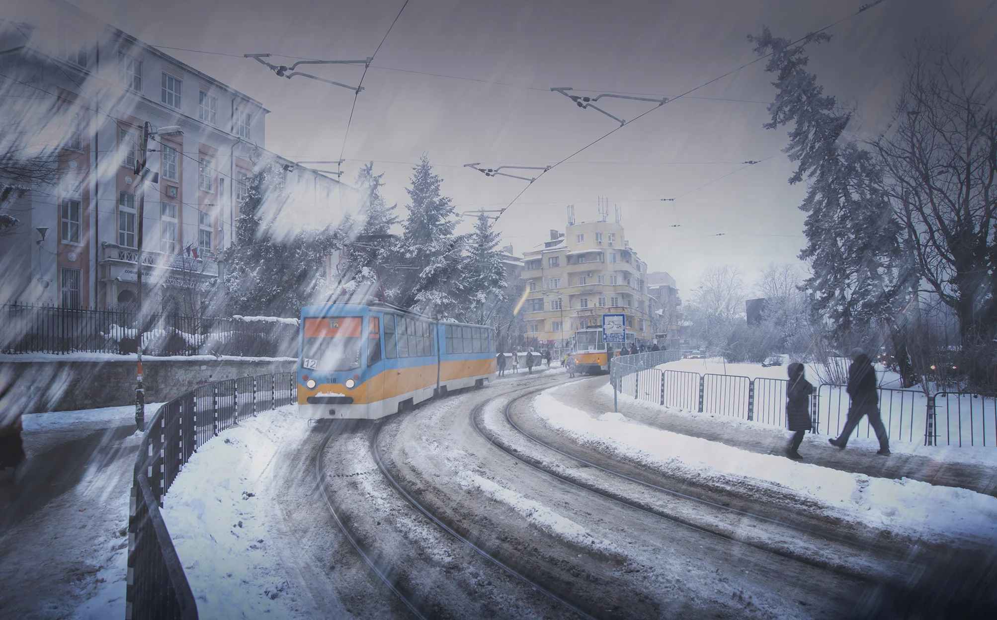 Sofia Tram No.4, 2017. 70 cm x 40 cm photograph. Limited edition of 10 prints