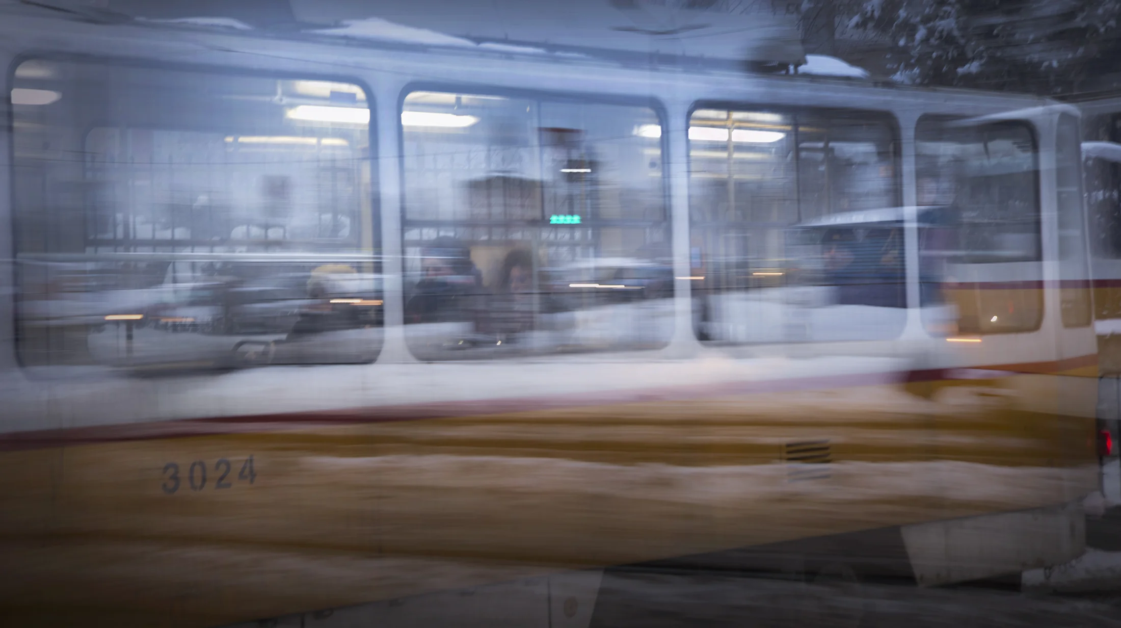 Sofia Tram No.3, 2017. 40 cm x 70 cm photograph. Limited edition of 10 prints