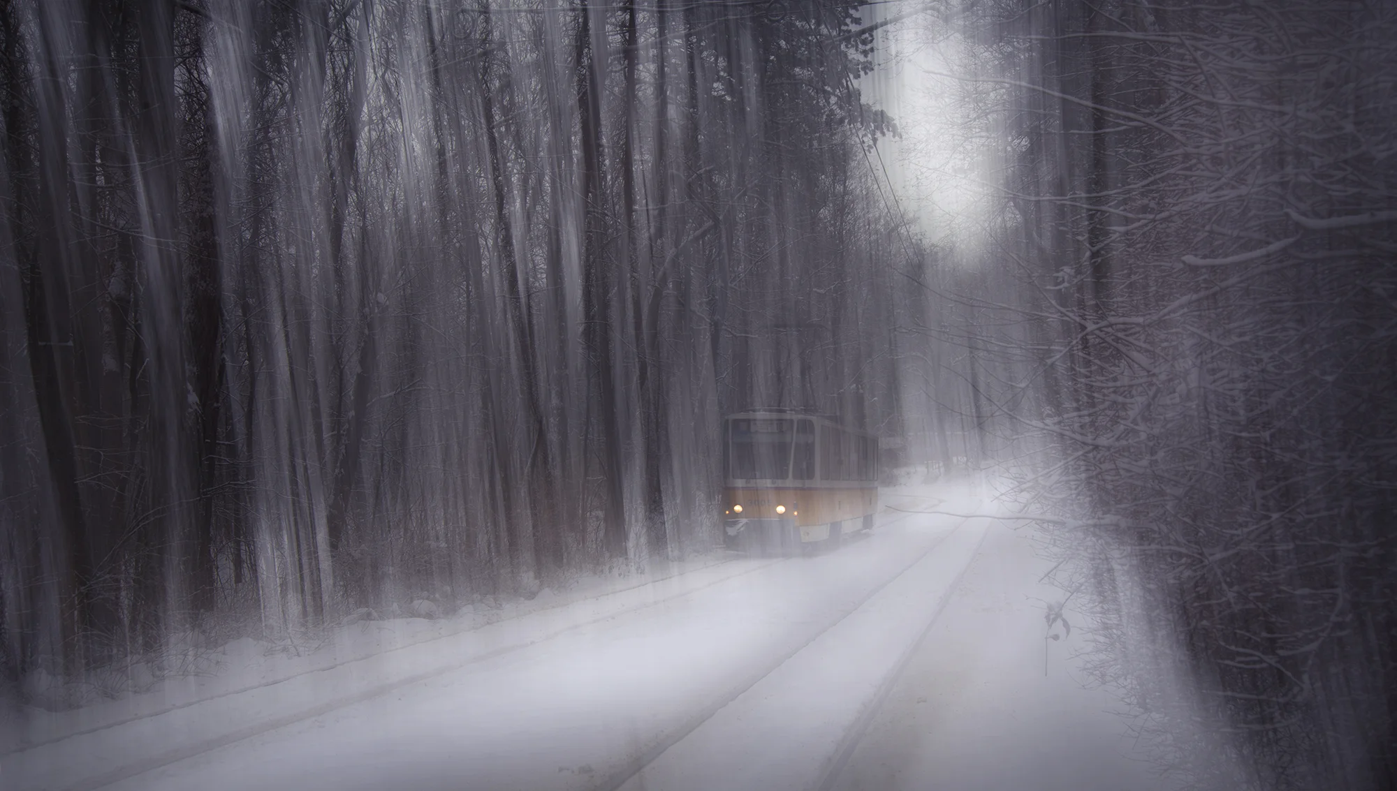 Sofia Tram No.1, 2017. 70 cm x 40 cm photograph. Limited edition of 10 prints