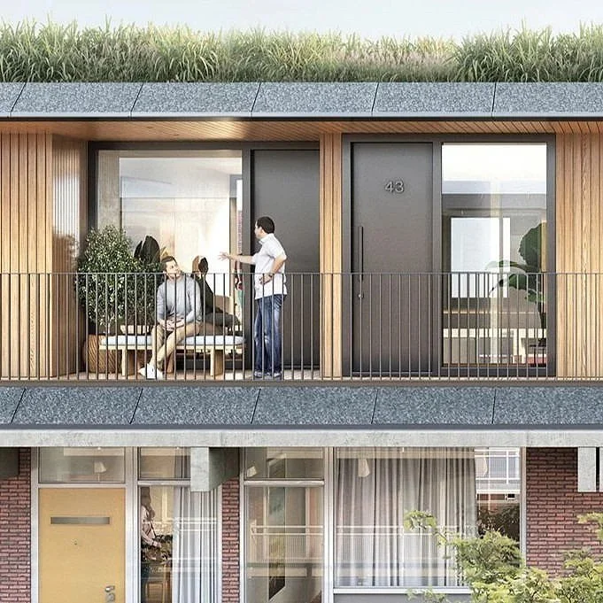 Modular Timber Housing Optopper