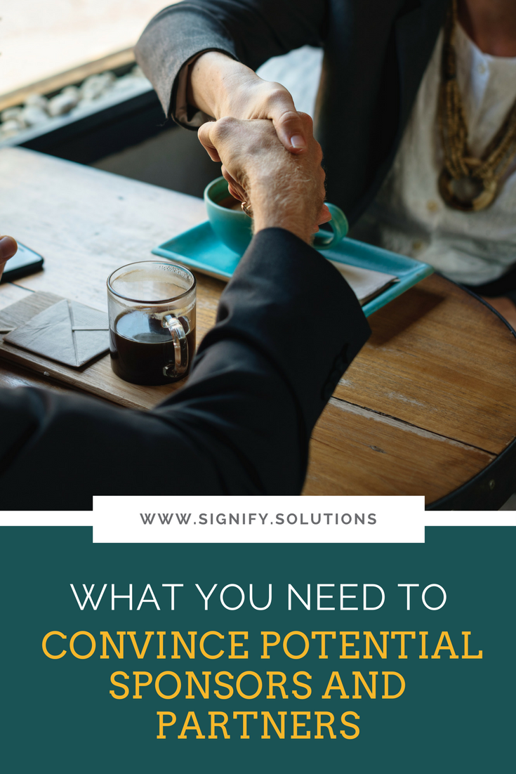The great news is that now is the best time for soliciting new partners and sponsors. The bad news is that you may be doing it wrong.
