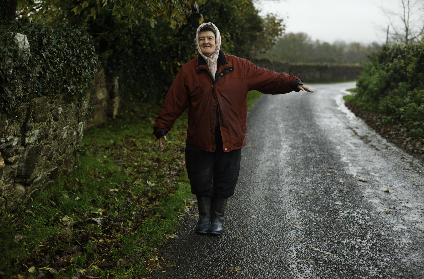 Diana in the Rain