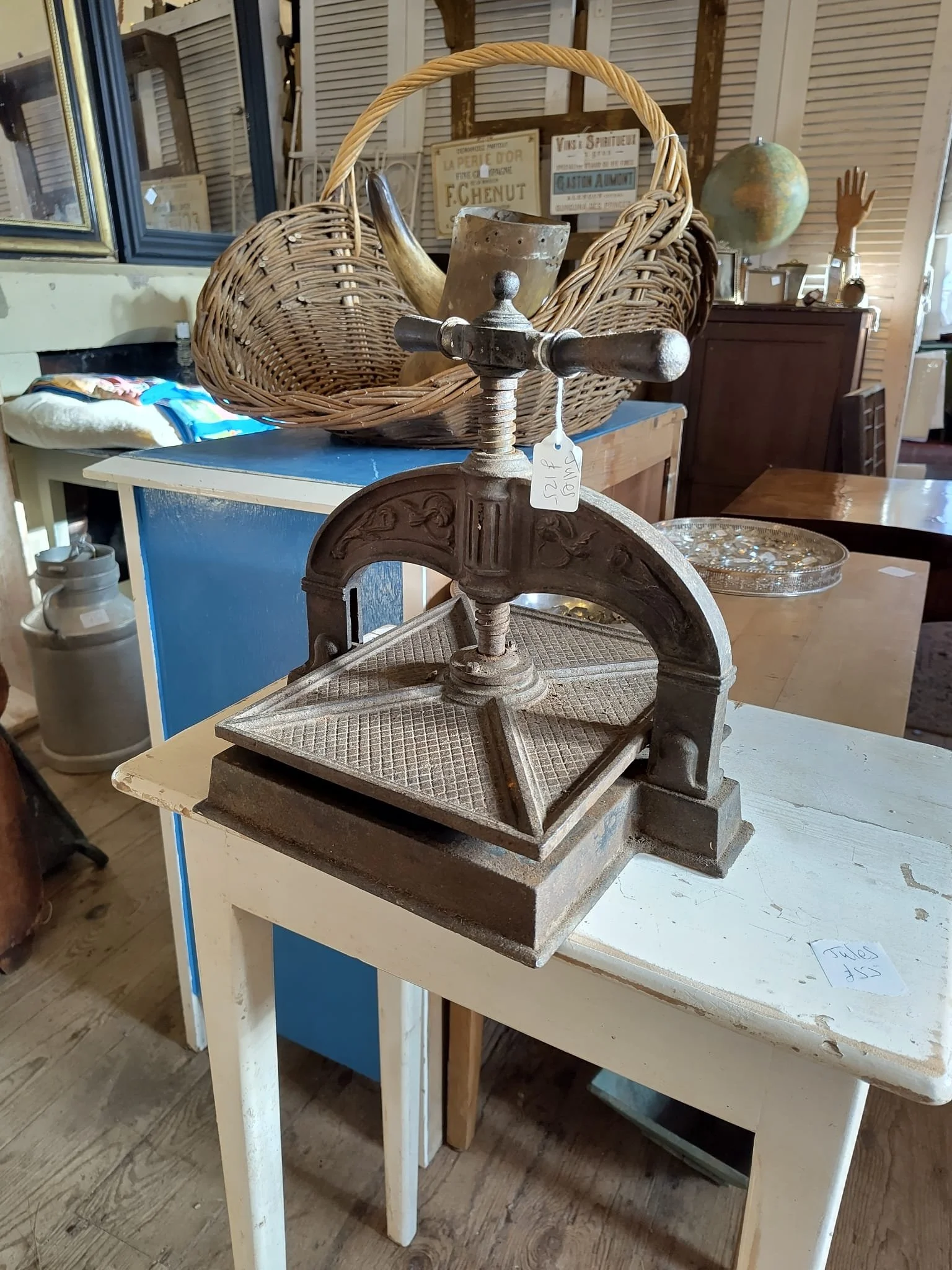 Cast Iron Press