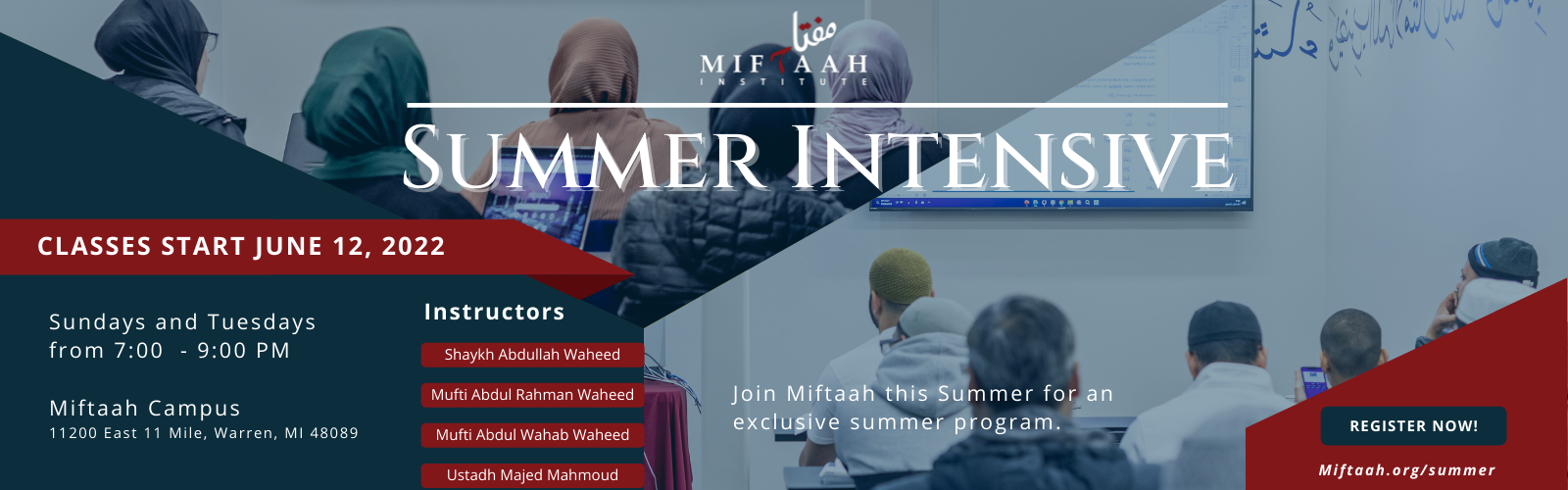 Miftaah Summer Intensive