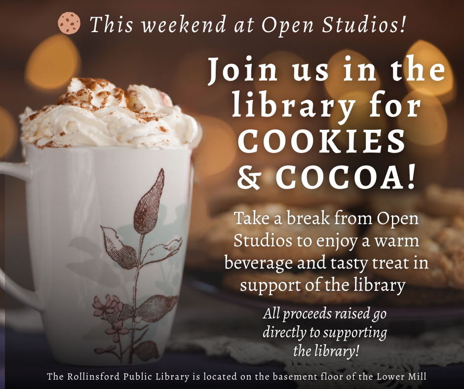 This weekend... Enjoy Cookies and Cocoa at the RPL! 🍪